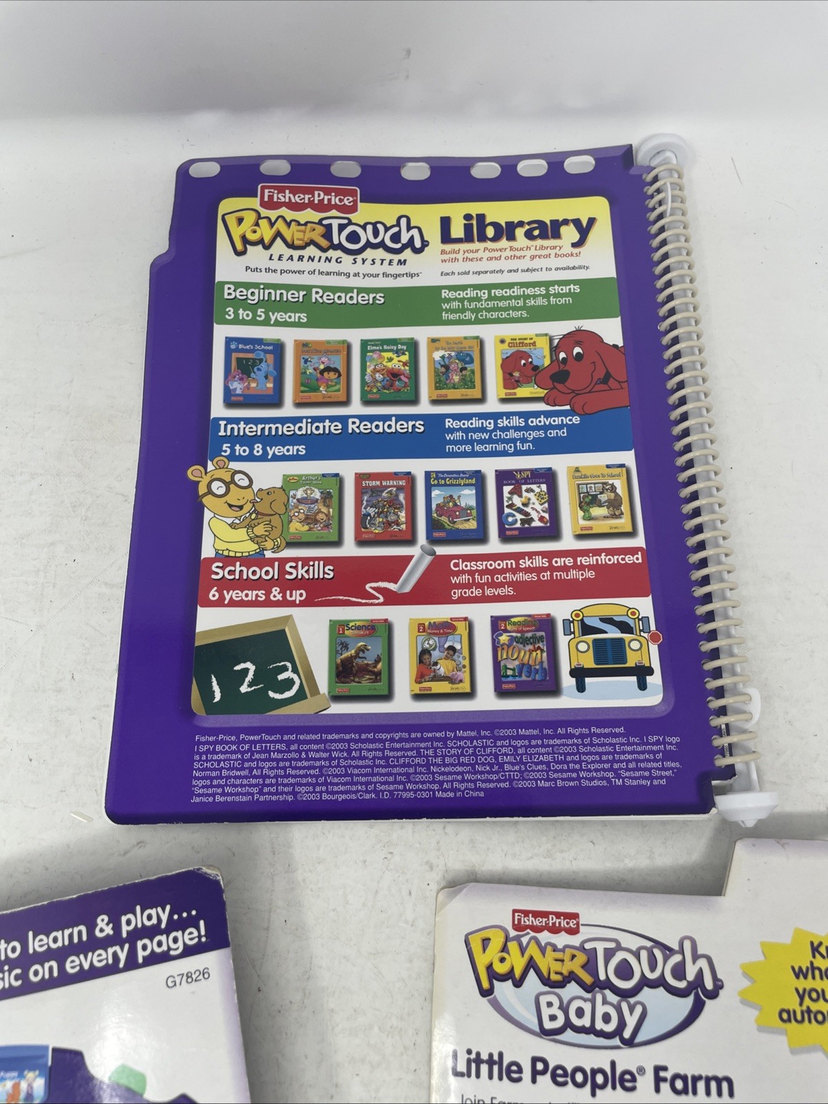 Fischer Price Power Touch Baby Little People Farm Fuzzy Puppy iSpy Game Lot