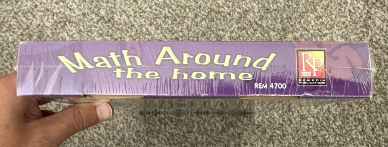 Math Around The Home Learning Game For Grades 3 to 8 and 2-6 Players NEW SEALED