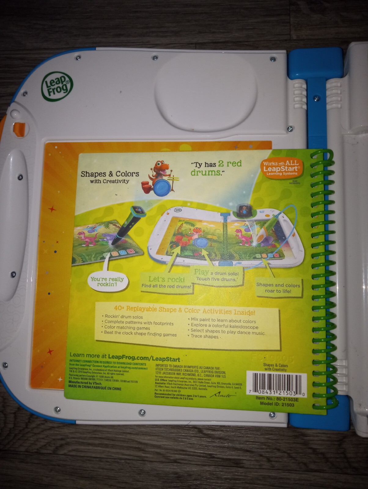 LeapFrog LeapStart 3D Interactive Learning System, 2018, Educational, Age 2 to 7
