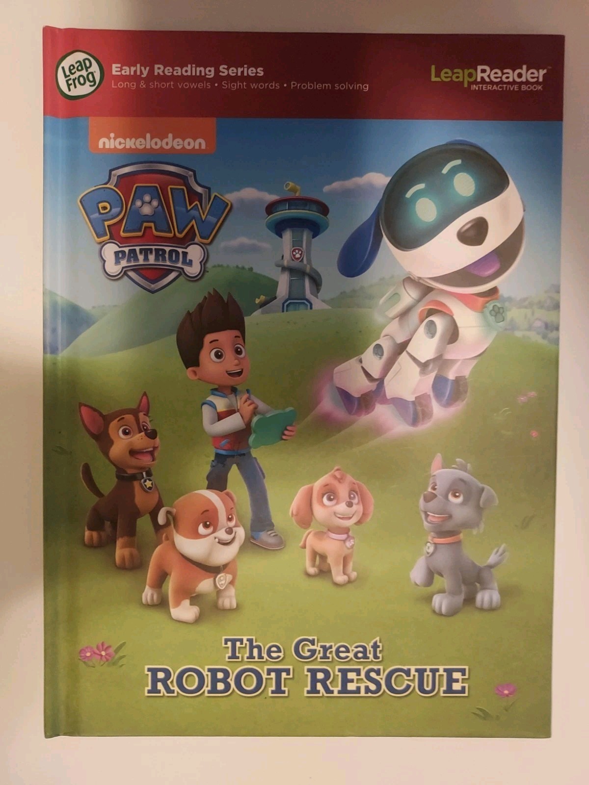 Leap Frog PAW PATROL THE GREAT ROBOT RESCUE–Works on LEAPREADER ONLY