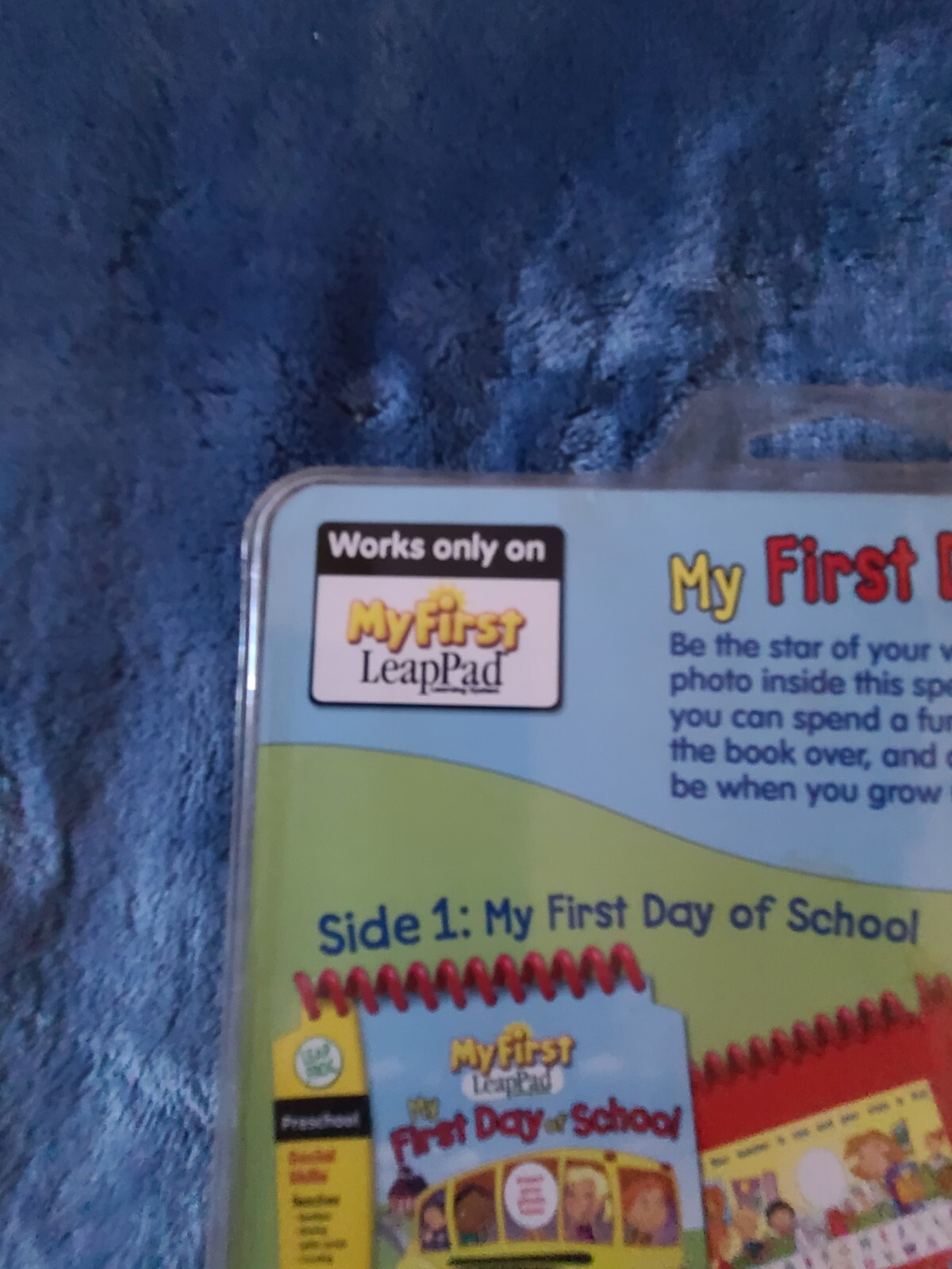 My First LeapPad: Preschool Social Skills – First Day of School Interactive Book