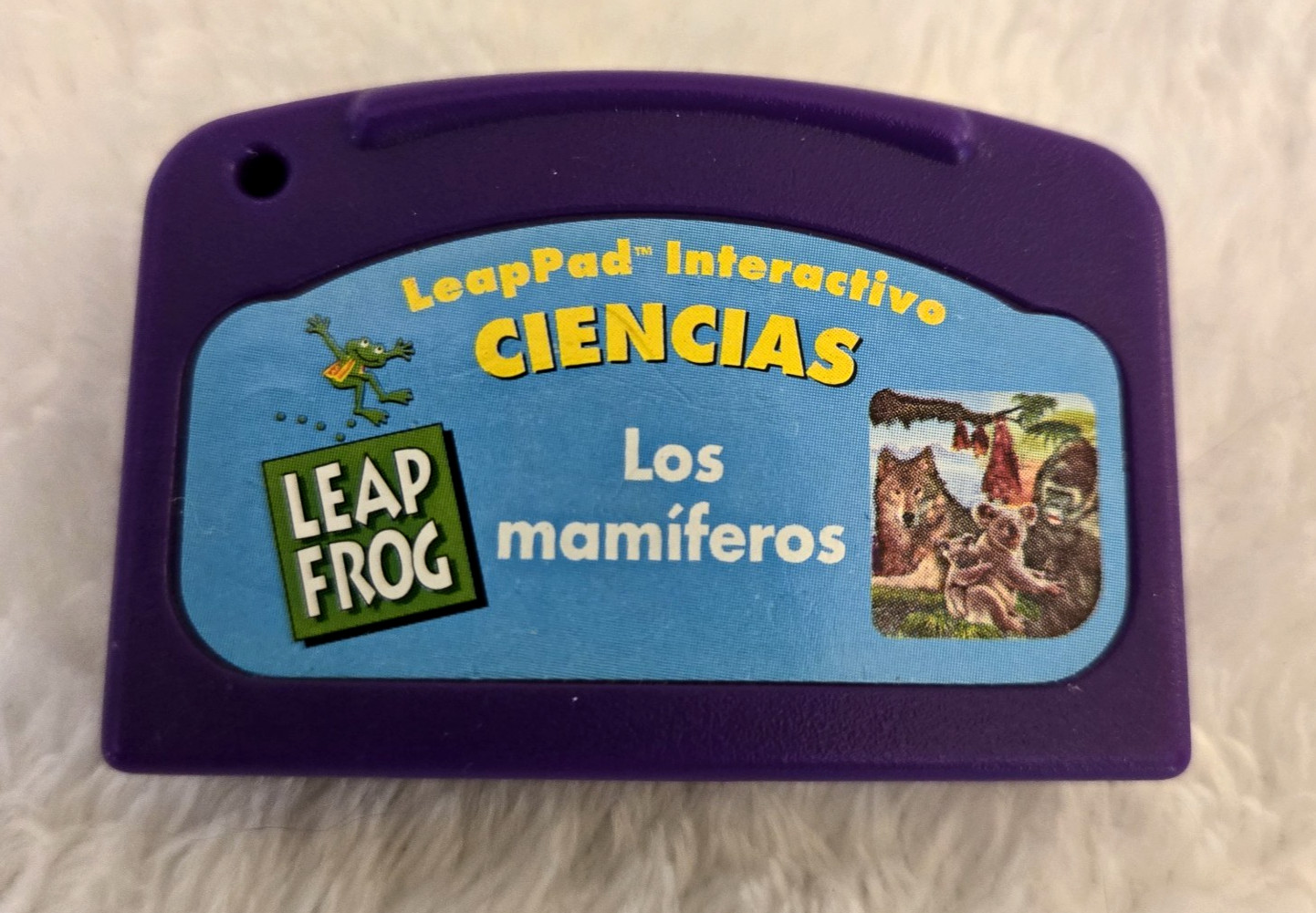 LeapFrog LeapPad Espanol Spanish Interactive Ciencias Los Mamiferos /Cartridge
