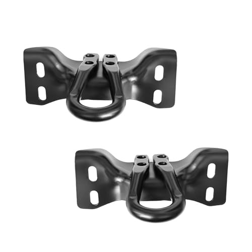 Front Bumper Tow Hooks – Compatible with 2017-2026 F-o-rd Super Duty F250 F350