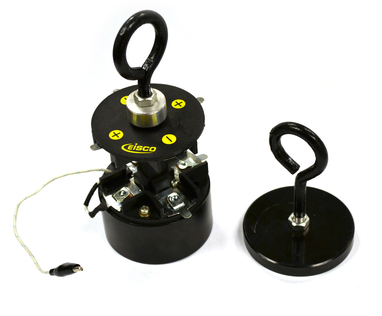 Eisco Labs Iron Clad Electromagnet – Battery Powered, up to 100lbs.