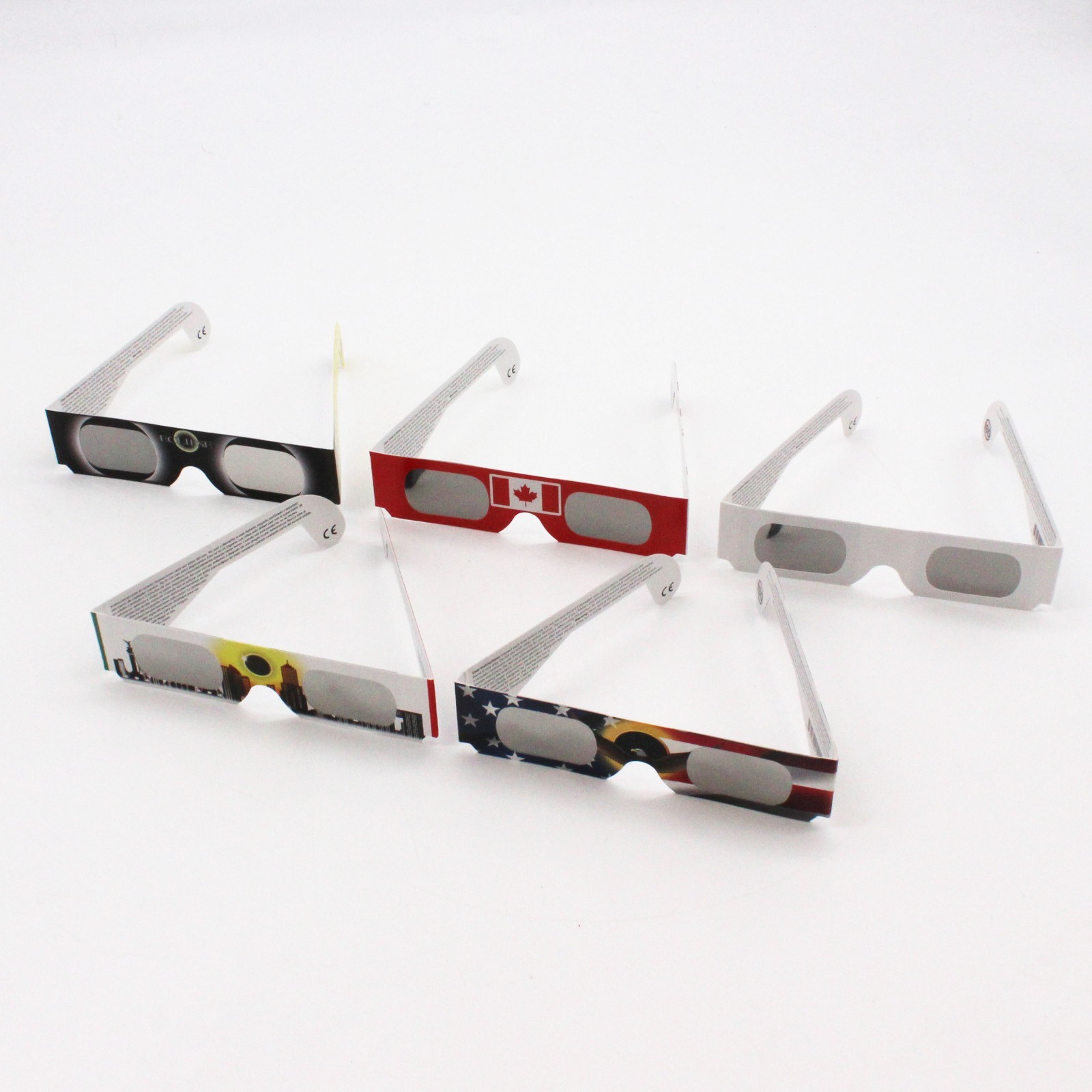 Certified Solar Eclipse Glasses Safe for Direct Sun by American Paper Optics