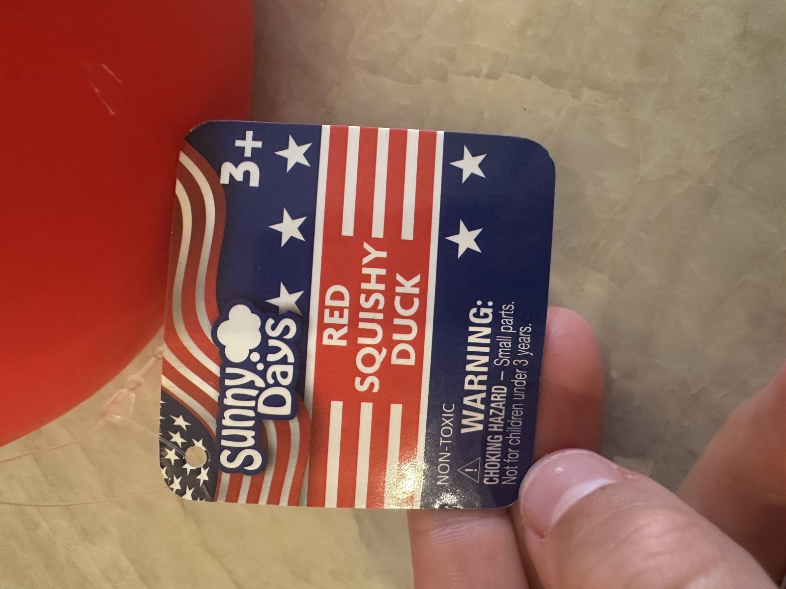 Red White and Blue Sunny Days Duck SET OF 3