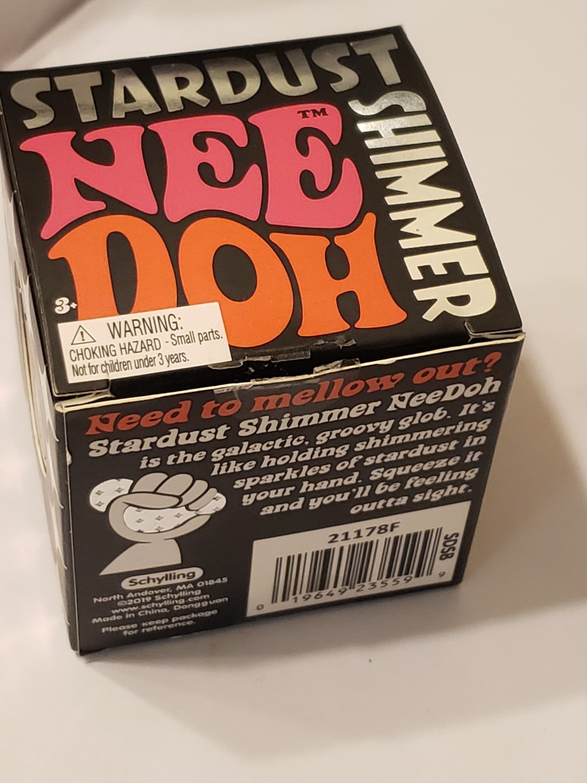 RARE Red Stardust Shimmer NeeDoh- Used- 100% AUTHENTIC Nee Doh