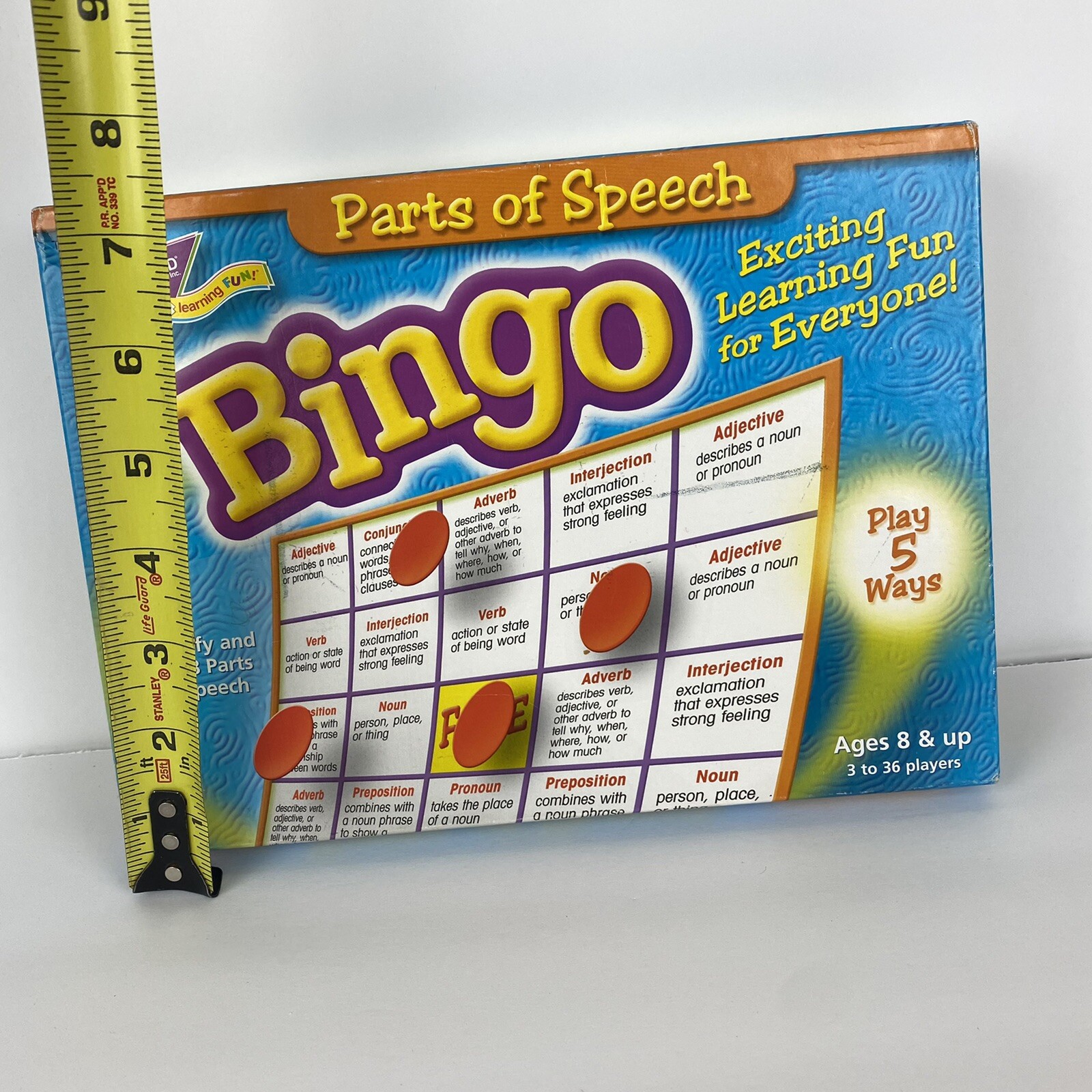 BINGO classroom game 36 bingo cards teachers 3rd grade Plus Home School