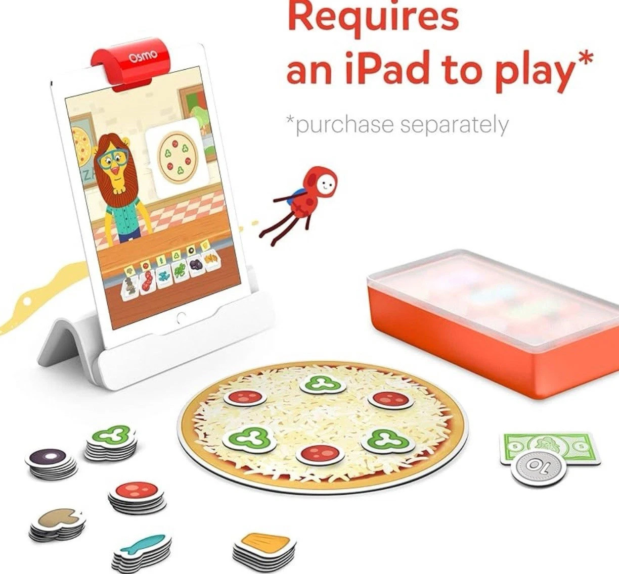 Osmo Pizza Co Starter Kit Run Your Own Pizza Shop FUN for ALL For iPad AUTHENTIC