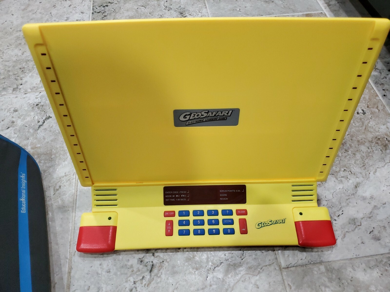 Vintage GeoSafari EI-8855 Learning System 47 Lesson Cards With Bag And Manual!!!