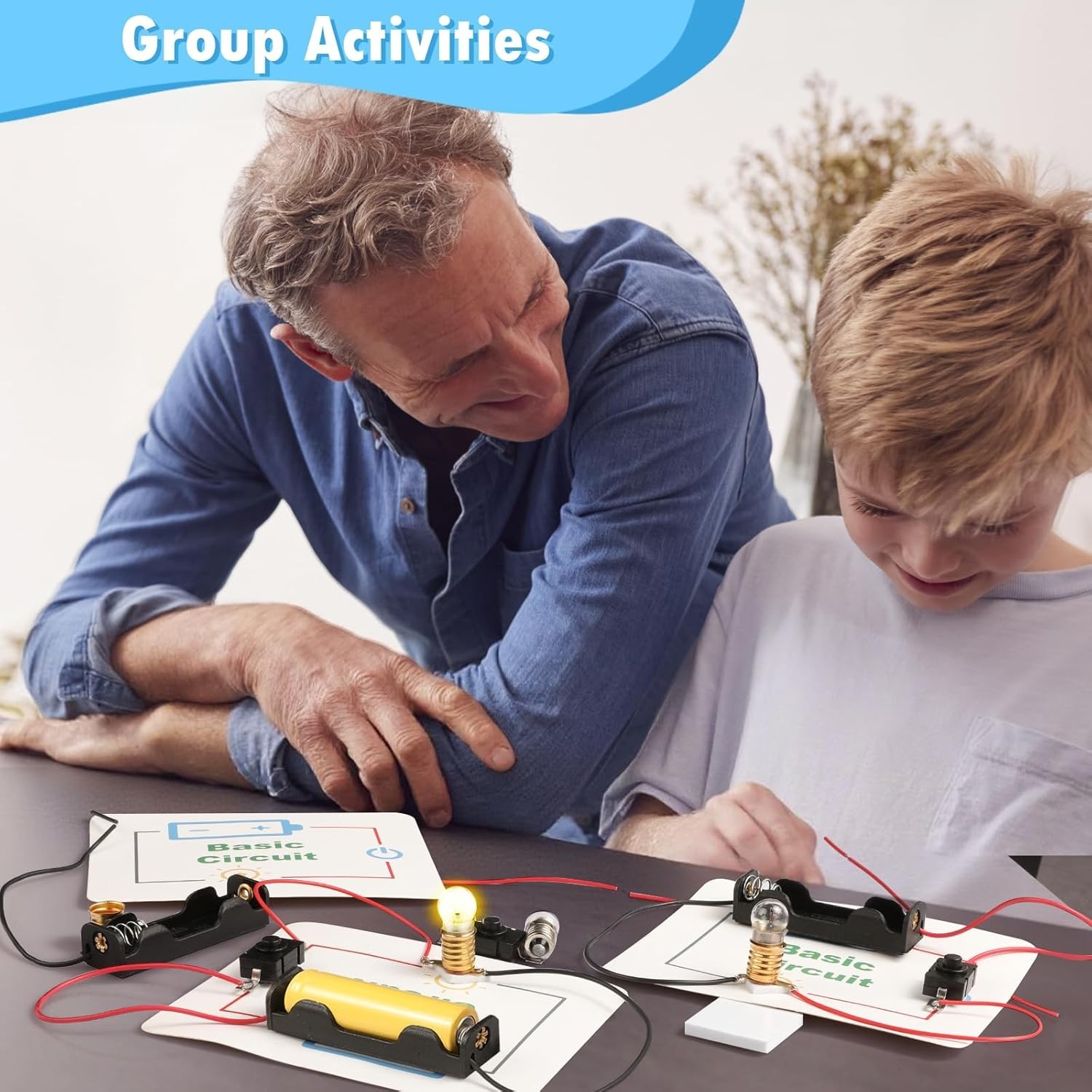 Hands-On Electric Circuit Science Kit for Kids 8+ – 12 Fun Experiments Included