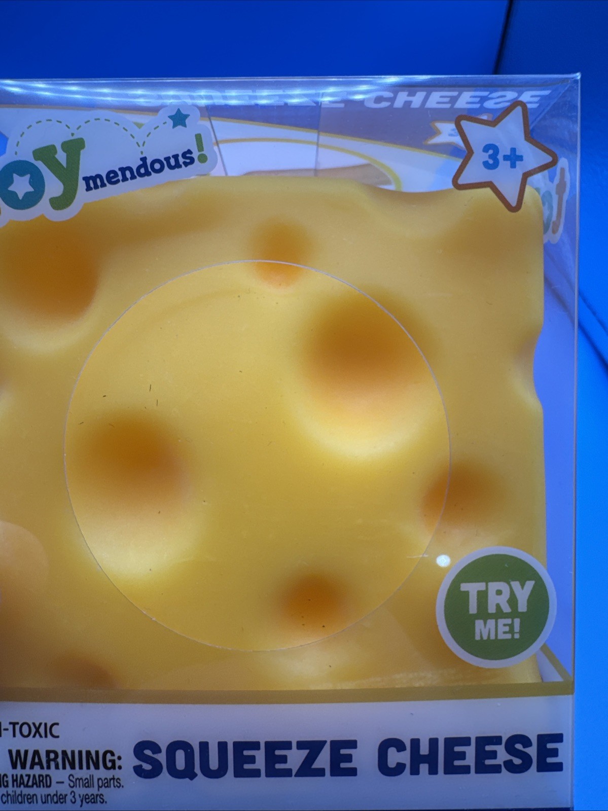 Lot of 2 Sunny Days & Toy-Mendous Squeeze Squishy Strawberry & Cheese New 2026