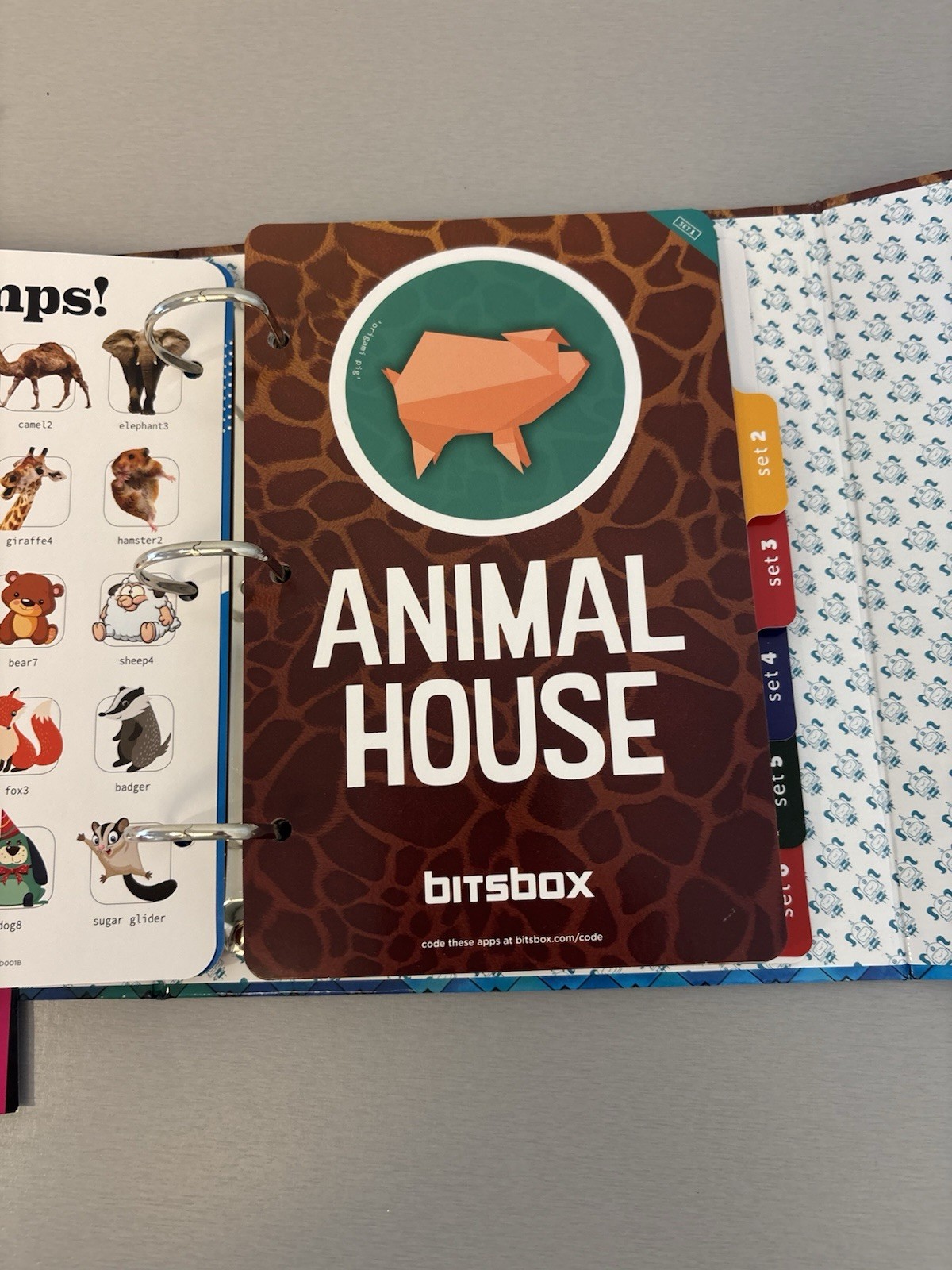 Bitsbox Coding Kit Volume 1 Electronic Learning System with Guides and App Cards
