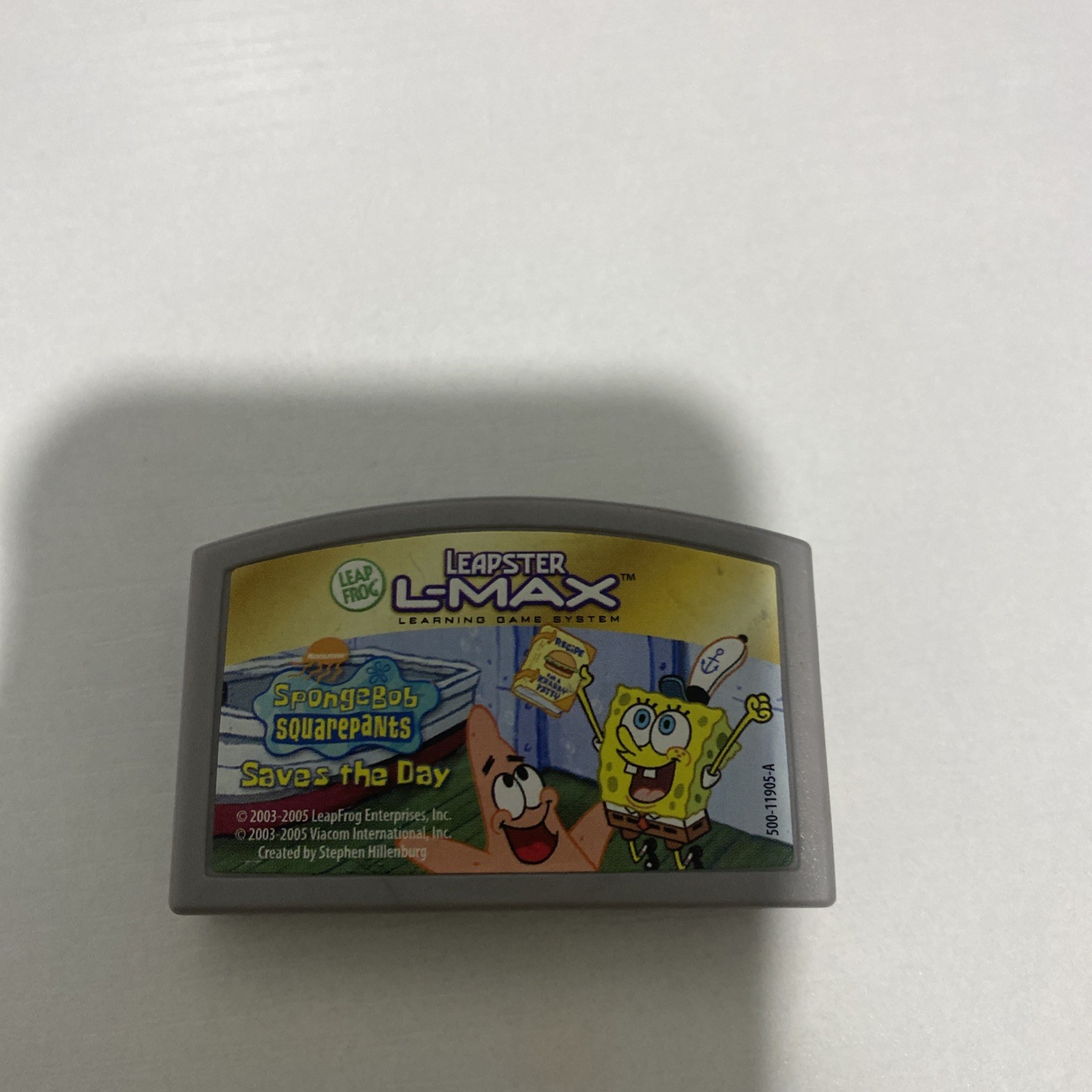 Leapster LeapFrog Learning Games – Spongebob Squarepants Saves the Day 2003