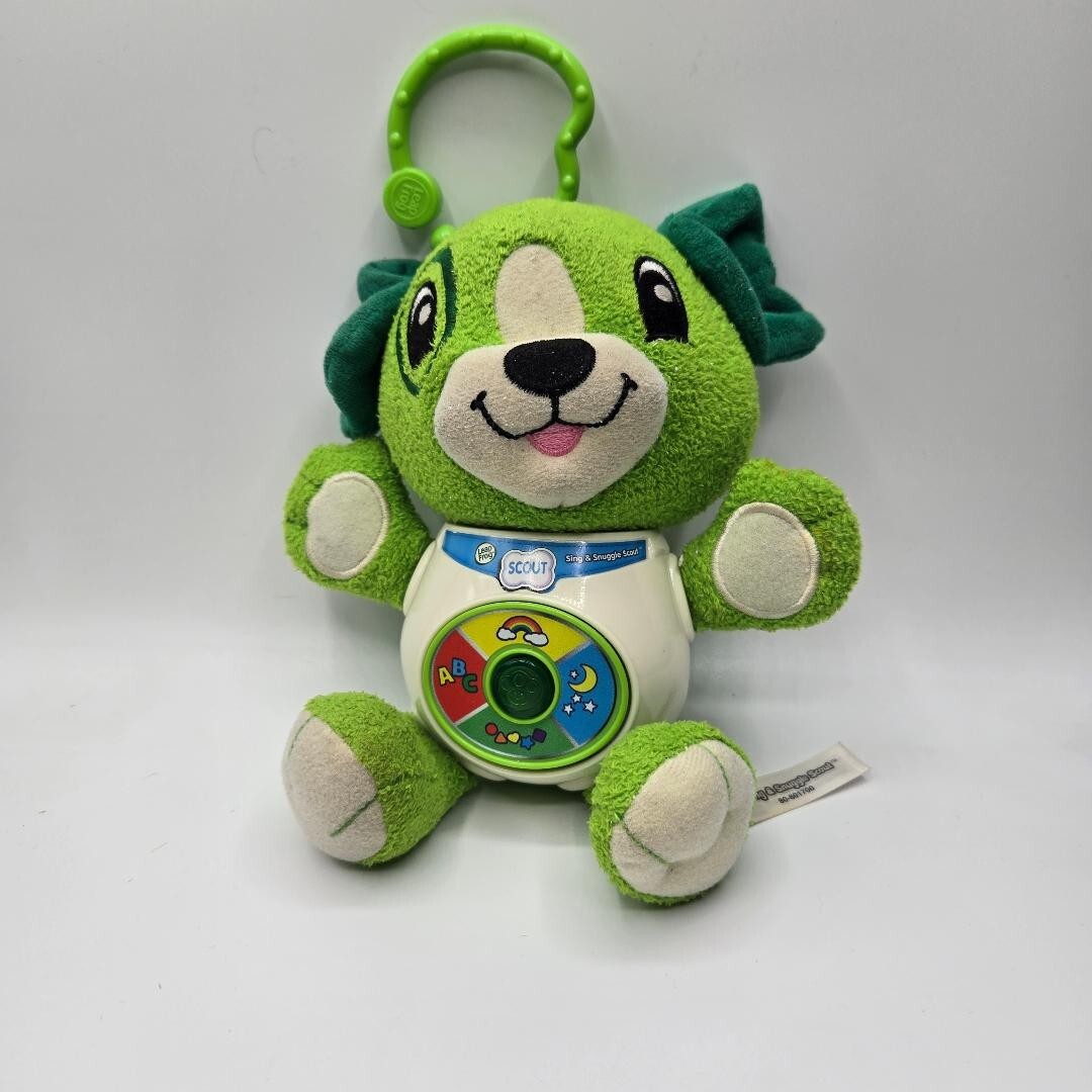 Sing And Snuggle 8″ Scout By Leap Frog Interactive Plush Age 6+Month, EUC