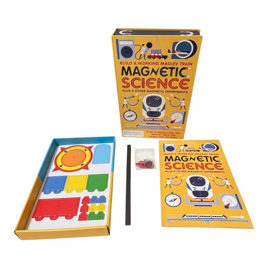 Magnetic Science Build A Working Maglev Train + 9 Magnetic Experiments 2021