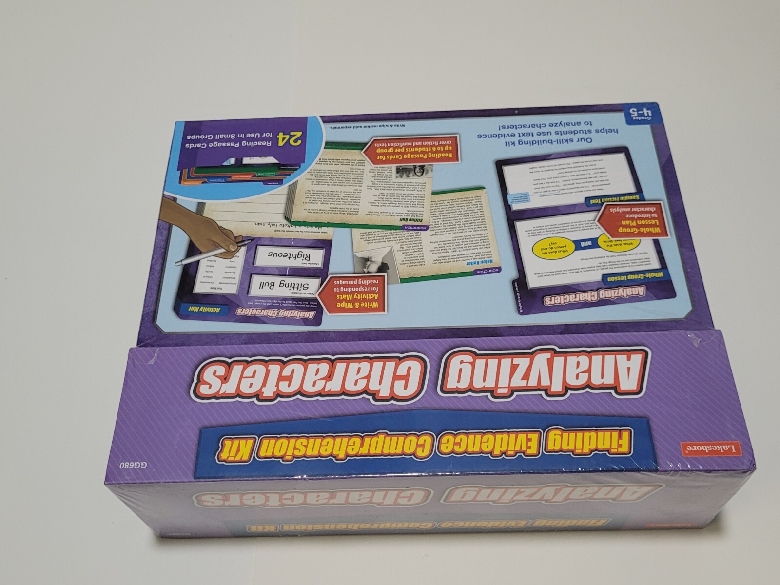 Lakeshore Finding Evidence Comprehension Kit “Analyzing Characters” Grades 4-5