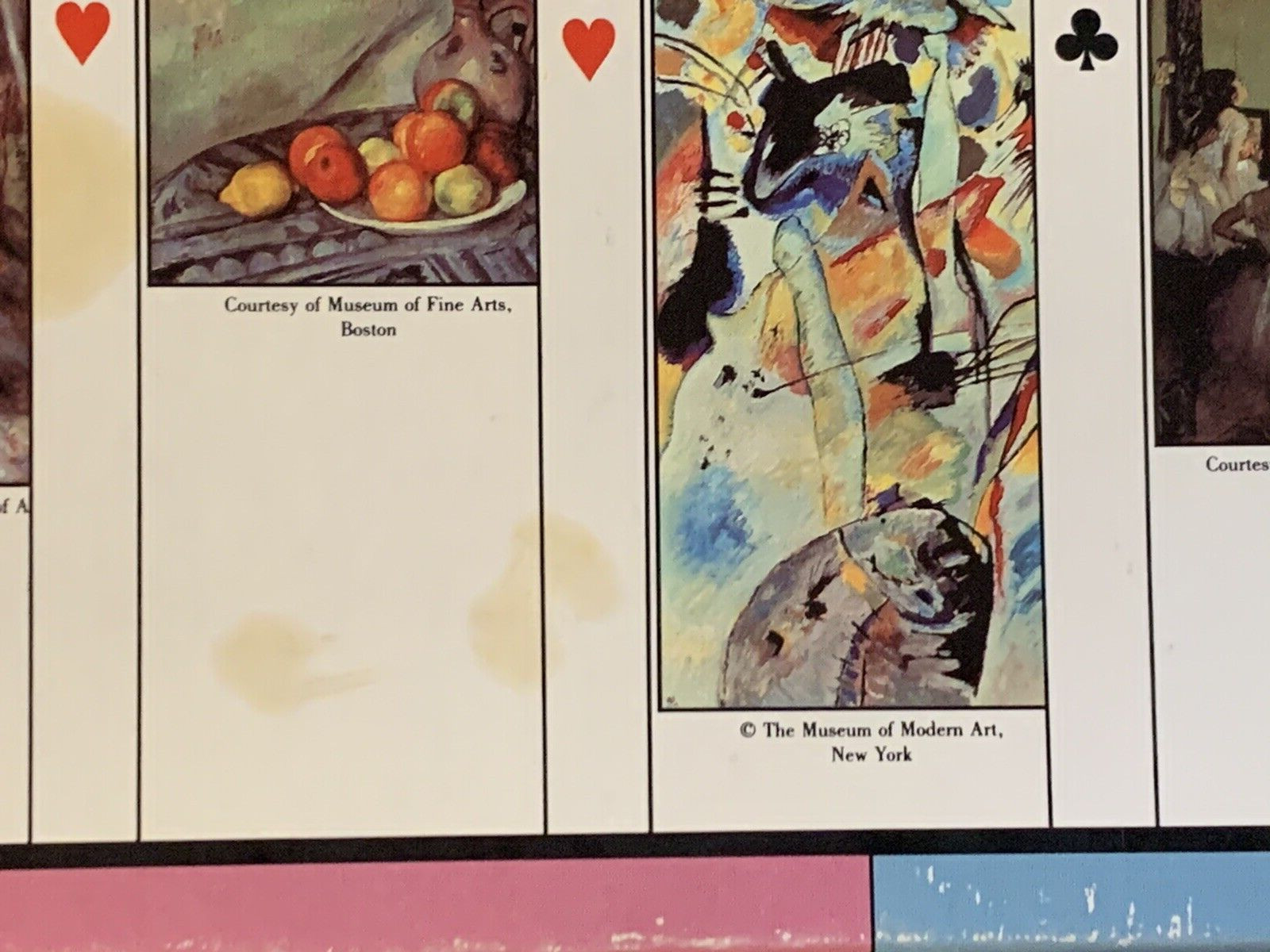 Artdeck The Game of Modern Masters Impressionism to Surrealism 1984