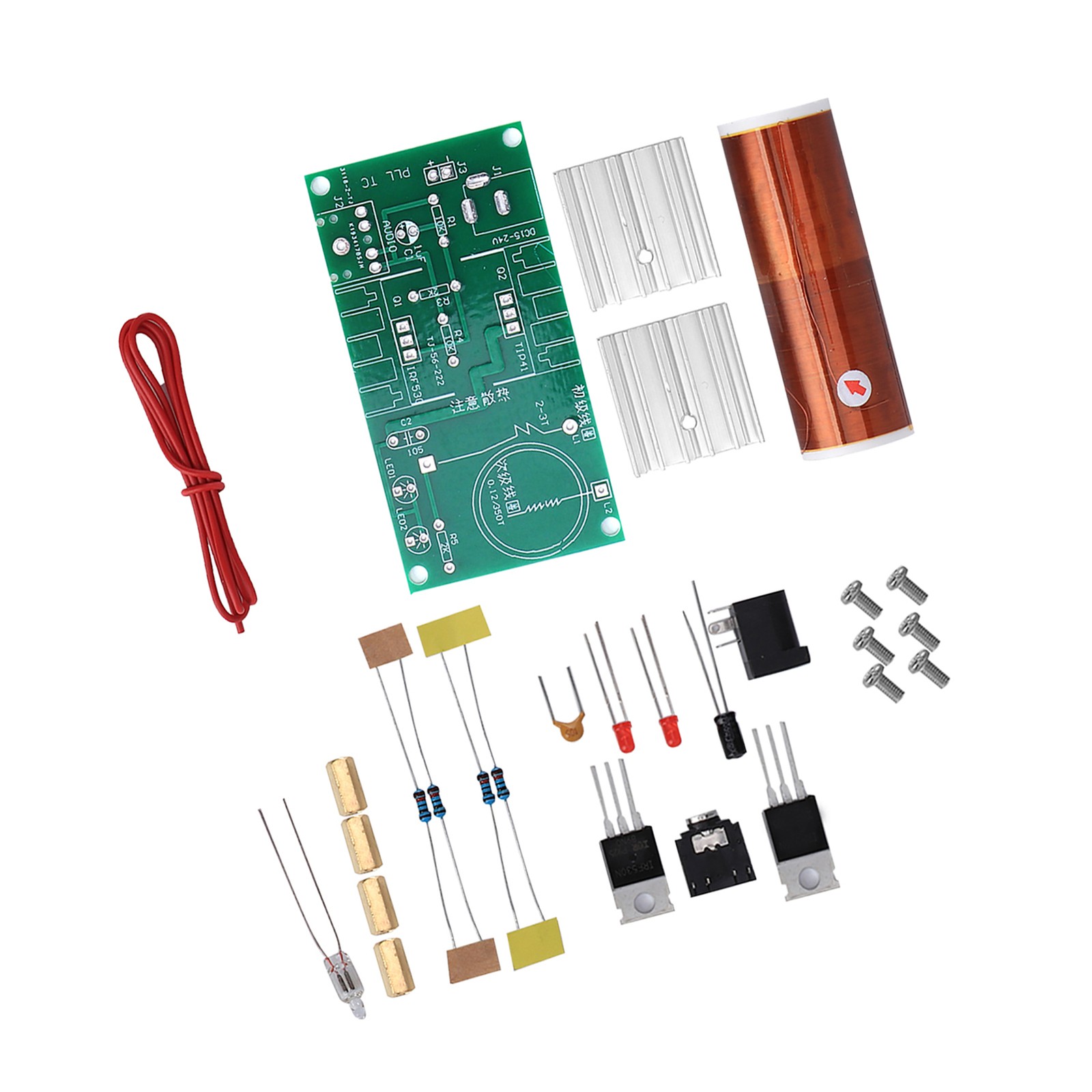 Coil Module Plasma Speaker Unassembled Mini Electronic Kit Tool 15W DC New