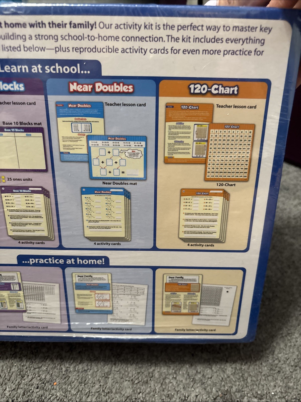 NEW Lakeshore Grade 1 School To Home Math Strategies Activity Kit