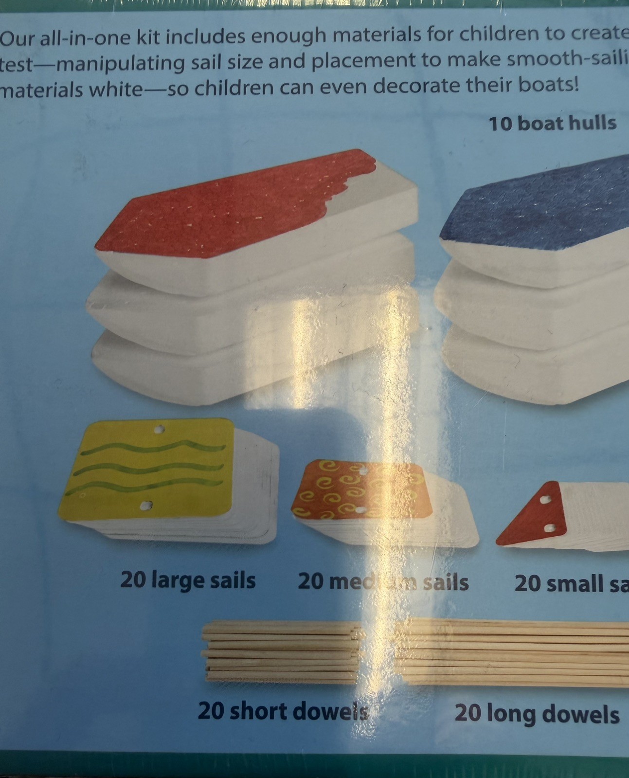 Lakeshore Learning Design & Play STEAM Boats Kit New Sealed Pre K – 3rd Grade