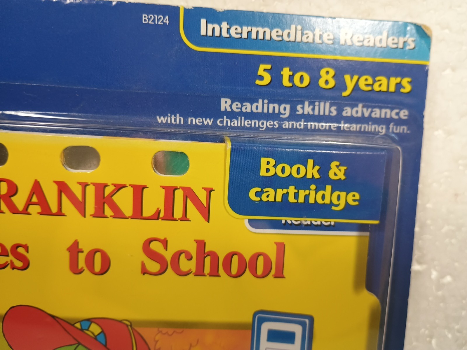 Fisher Price Power Touch Learning System Franklin Goes To School Ages 5-8 VTG 03
