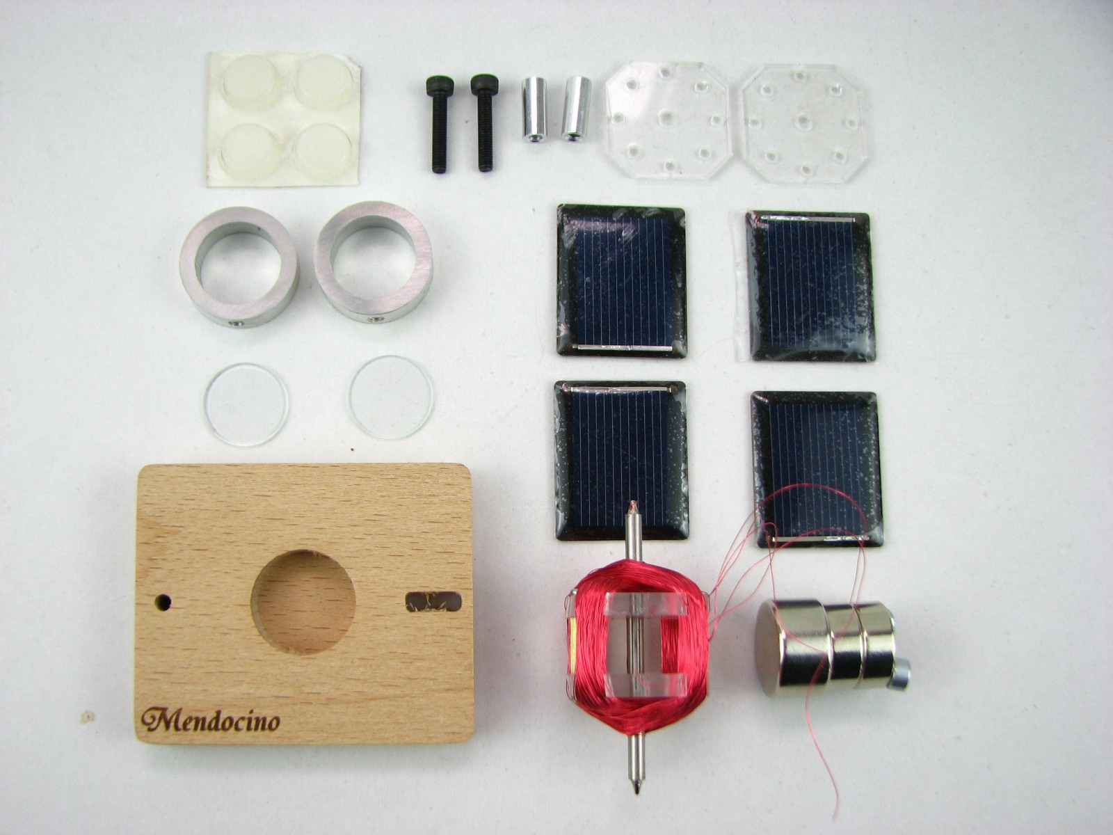 Diy Tiny Mendocino Motor Kits Solar toy Science kit physics toys Kits