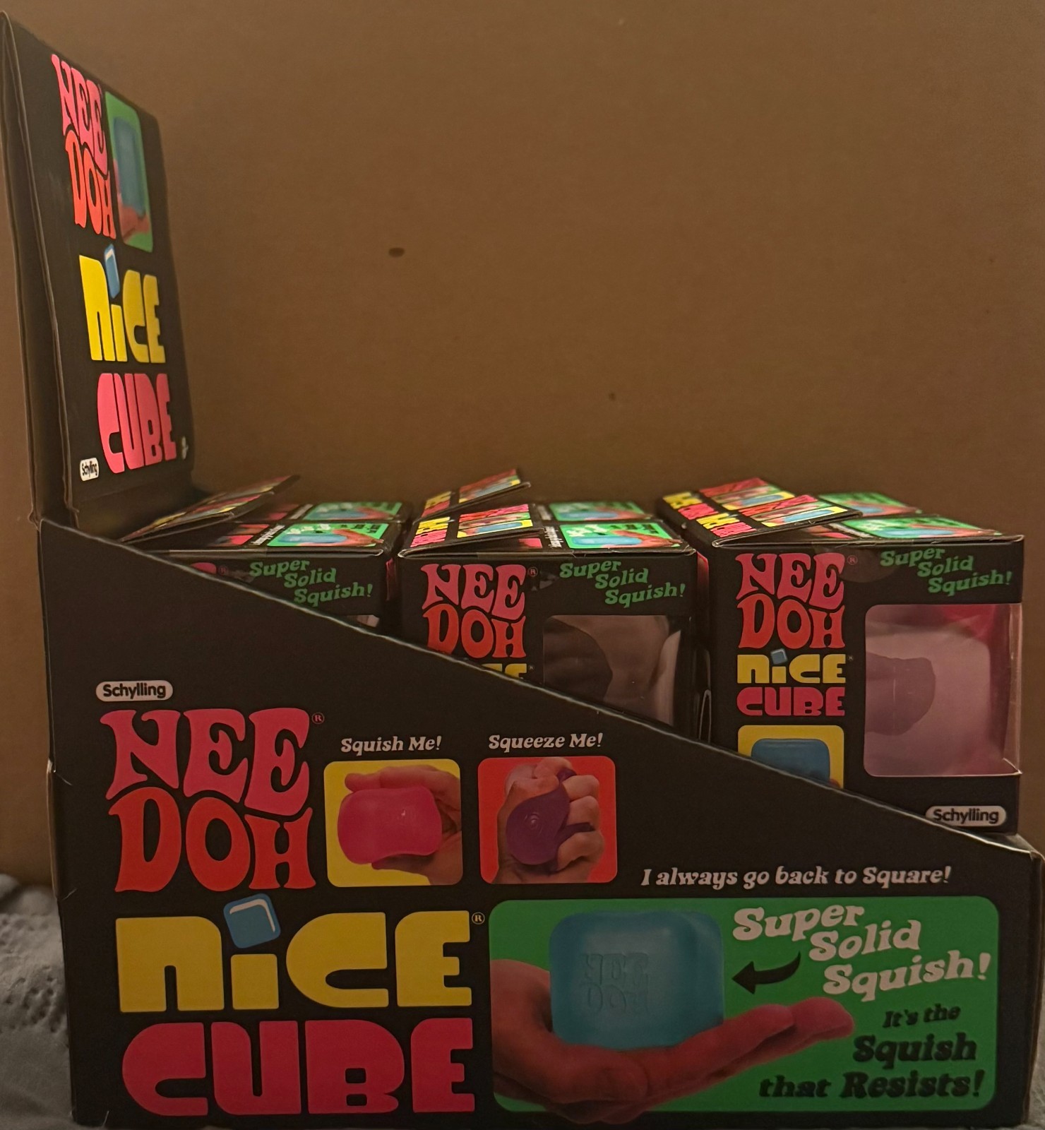 NEEDOH NICE CUBE FULL CASE OF 12! Ready To Ship, Assorted Colors