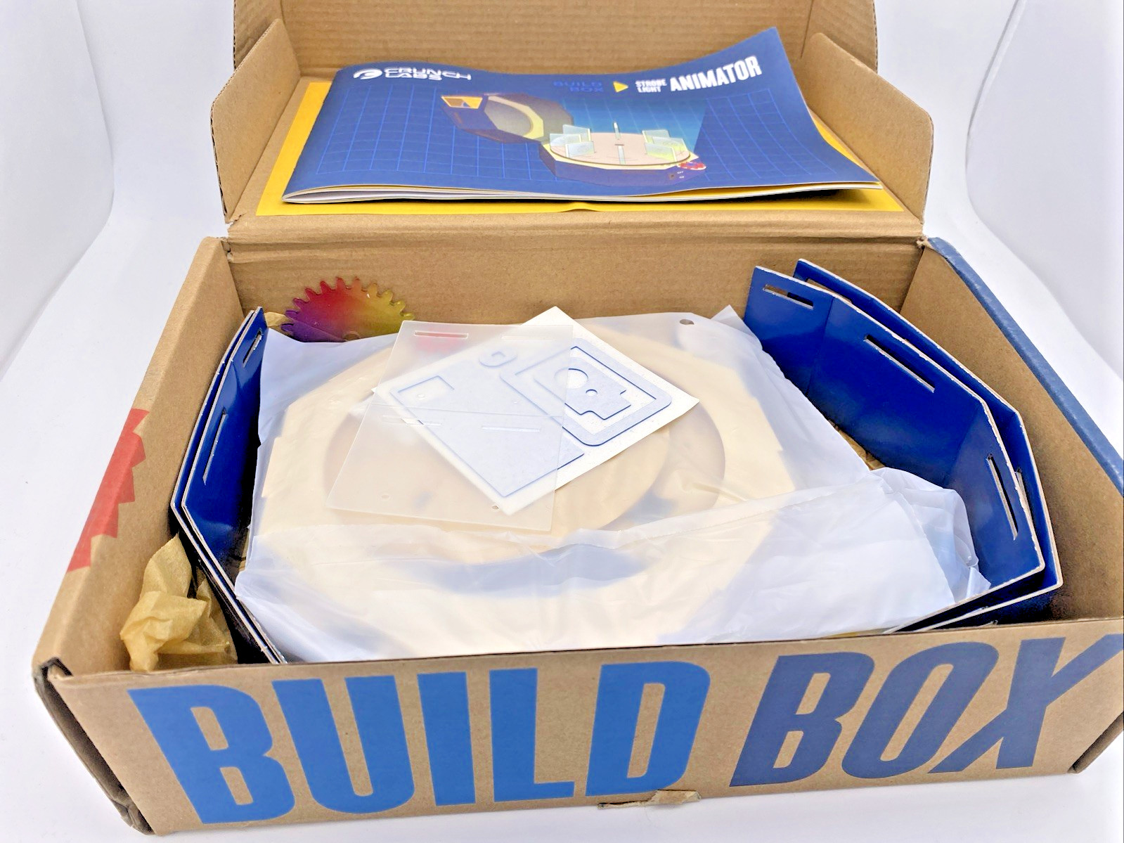Crunch Labs Strobe Light Animator Builder Box Mark Rober STEM Kit