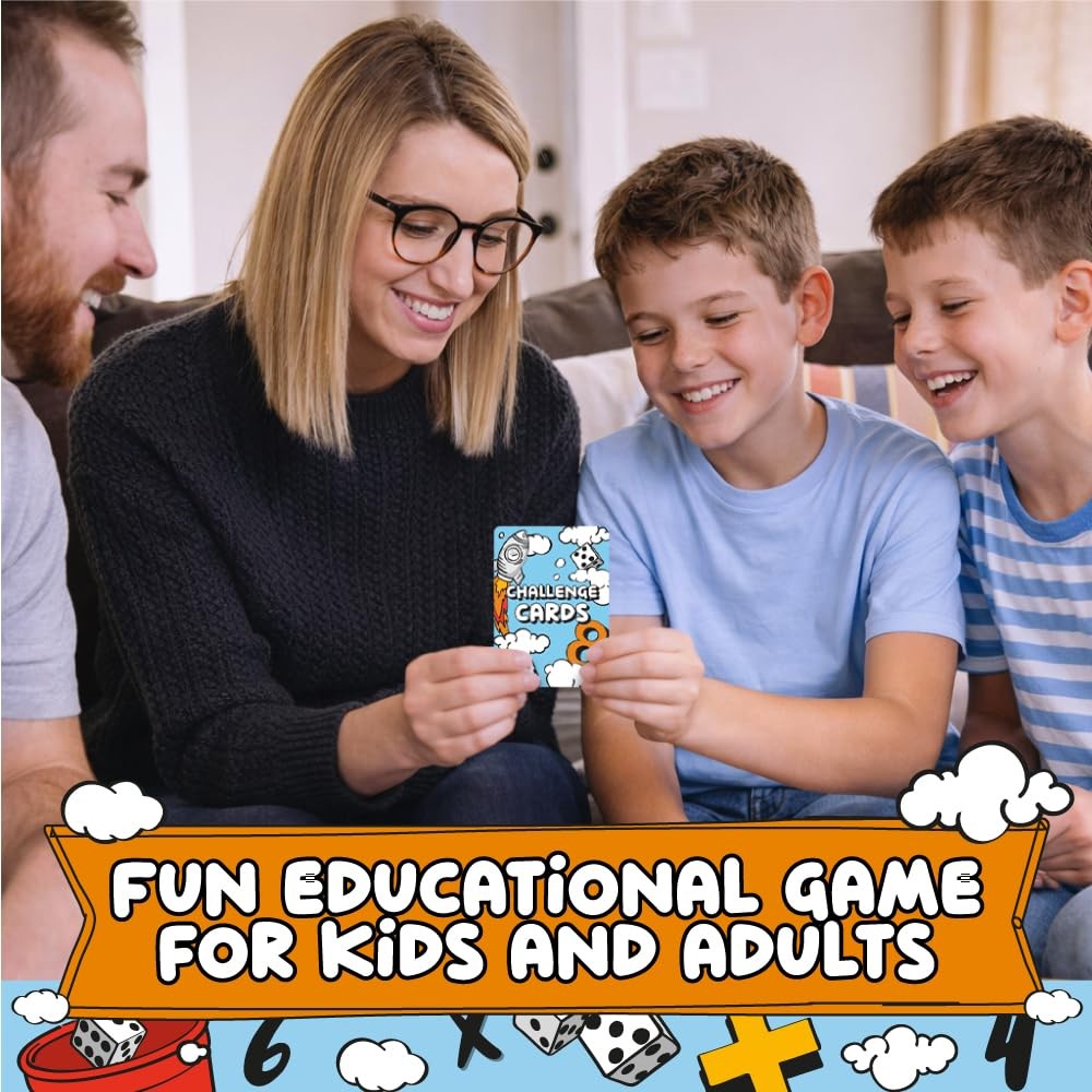 Math Blast! Cool Games for 4 inches x 1.9 x 4 inches, Multicolor