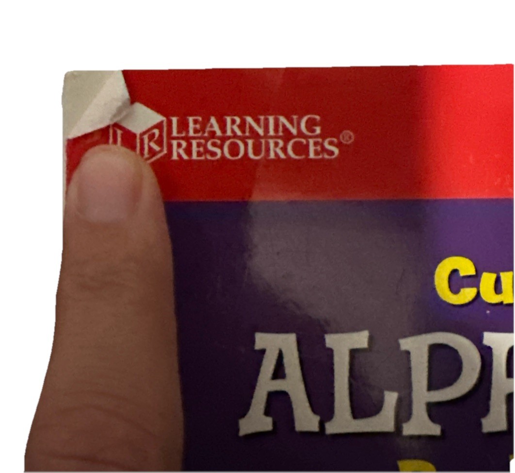 Learning Resources Cuisenaire Rods Alphabet Book K-4 Problem Solving A-Z