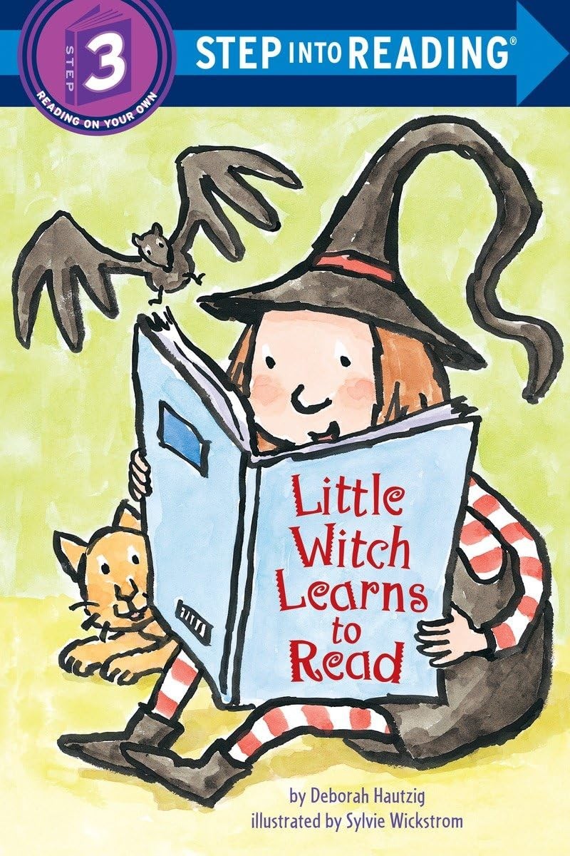 Little Witch Learns to Read: A Book (Step into Multicolor