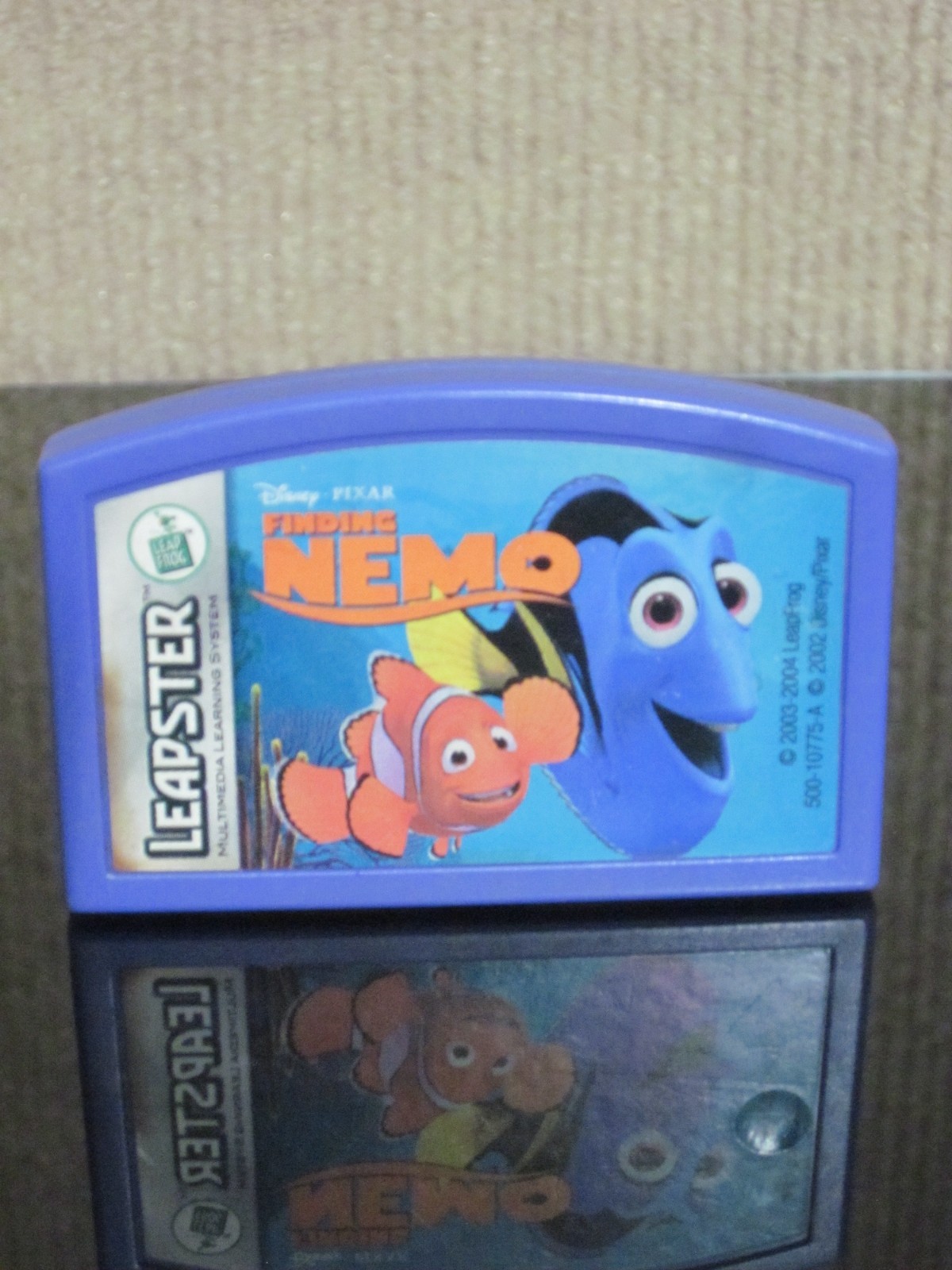 Leapster LeapFrog Finding Nemo Disney Pixar Learning Game Cartridge