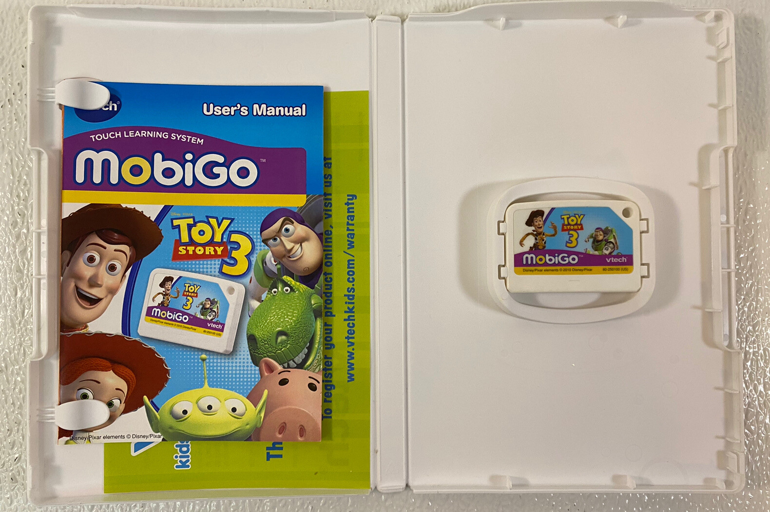 VTech MobiGo Toy Story 3 Video Game Tested and Working