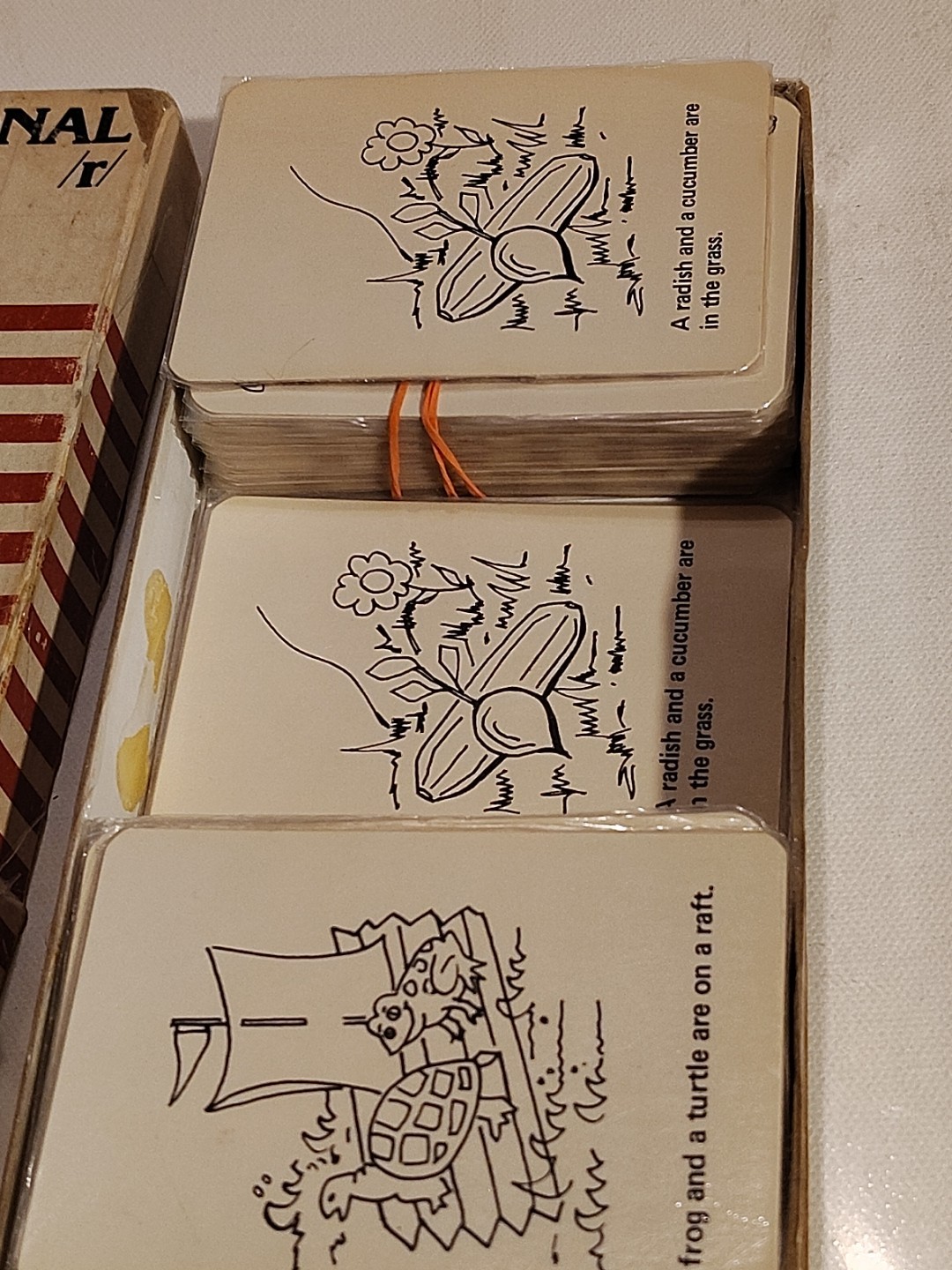 Rare Vintage 1979 Speech Articulation Therapy R Sounds Motivational Card Games