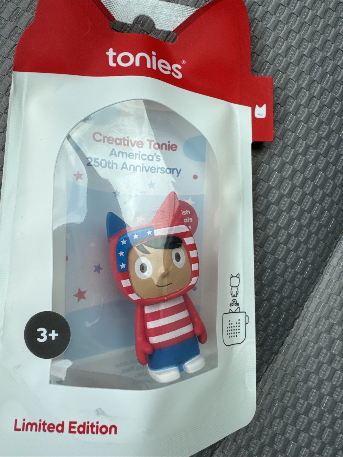 NEW America 250th Anniversary Creative Tonies Figure Exclusive 🇺🇸 Toniebox