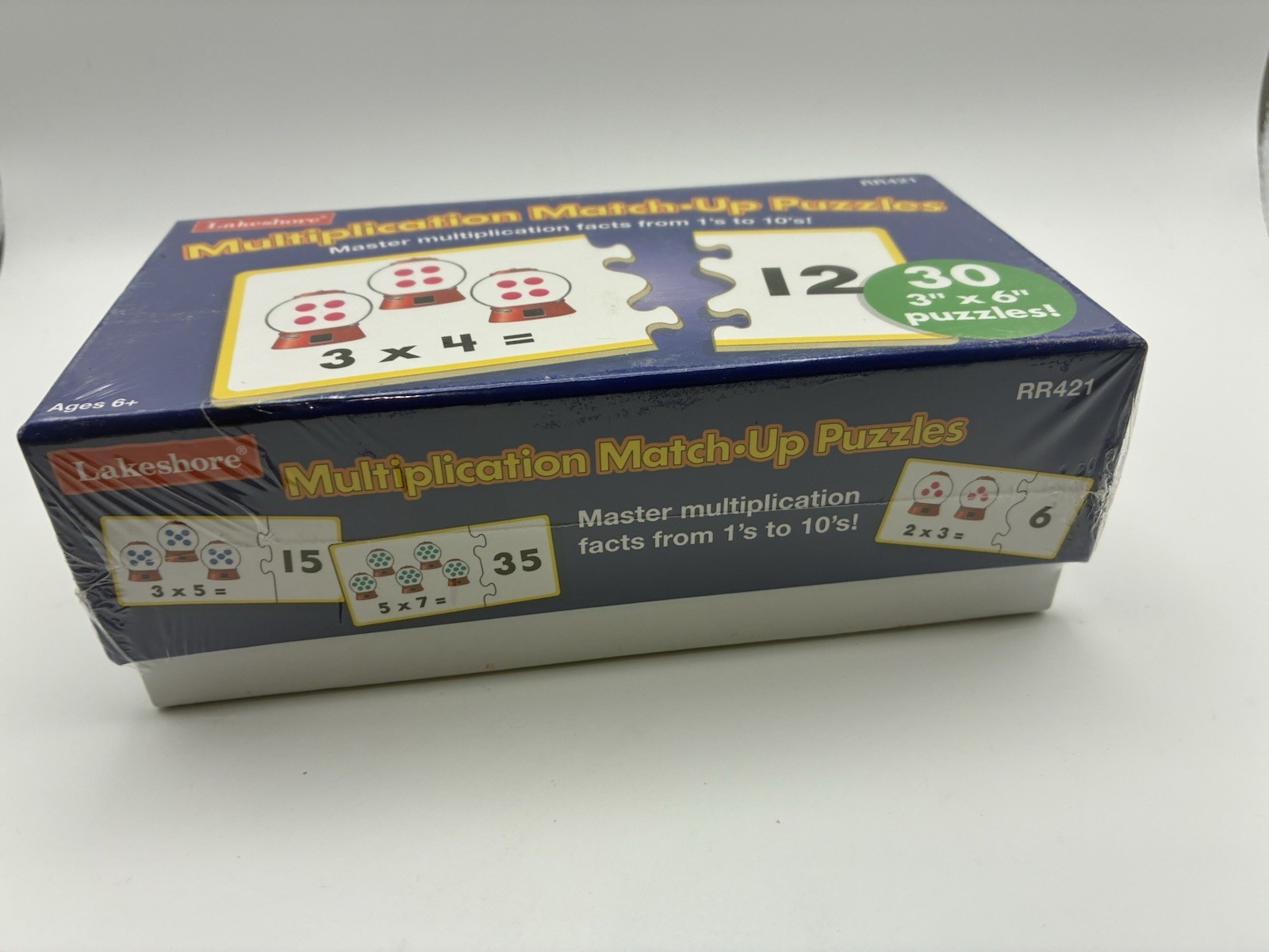 Lakeshore Learning Multiplication Match Up Puzzles RR421 Ages 6+ Homeschool NEW