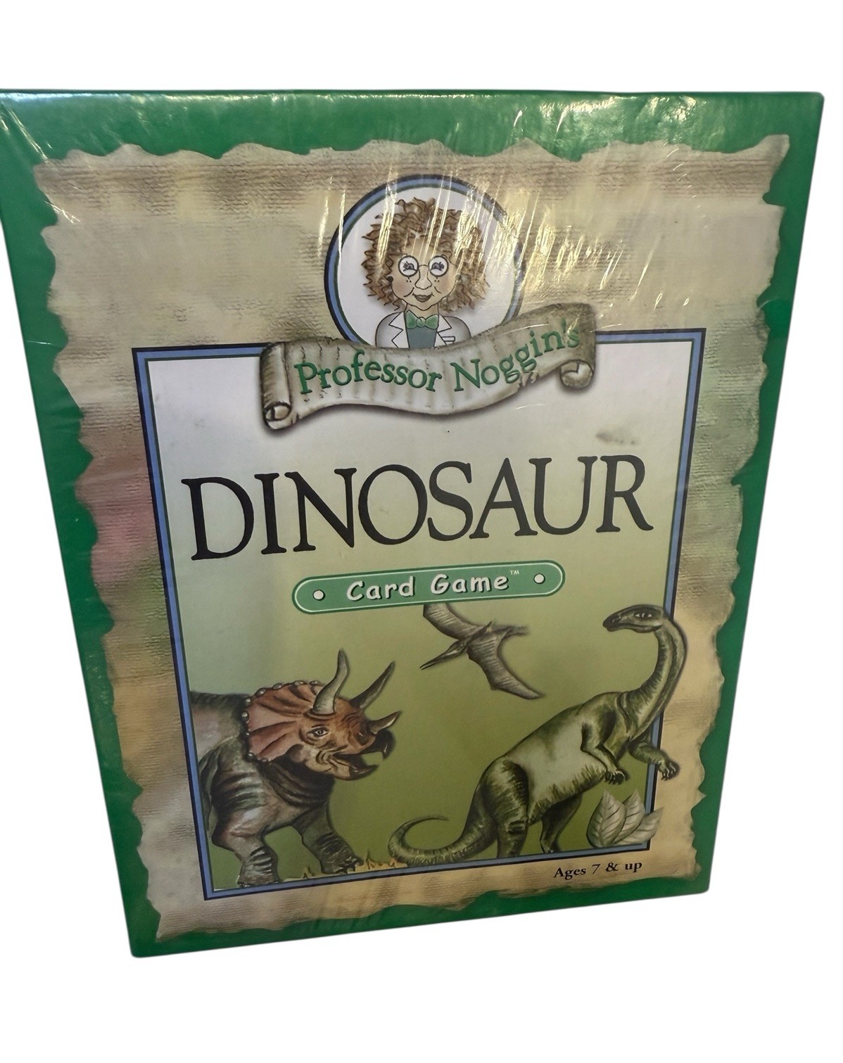 Professor Noggin’s Dinosaurs Educational Card Game by Outset Media NEW/Sealed A6