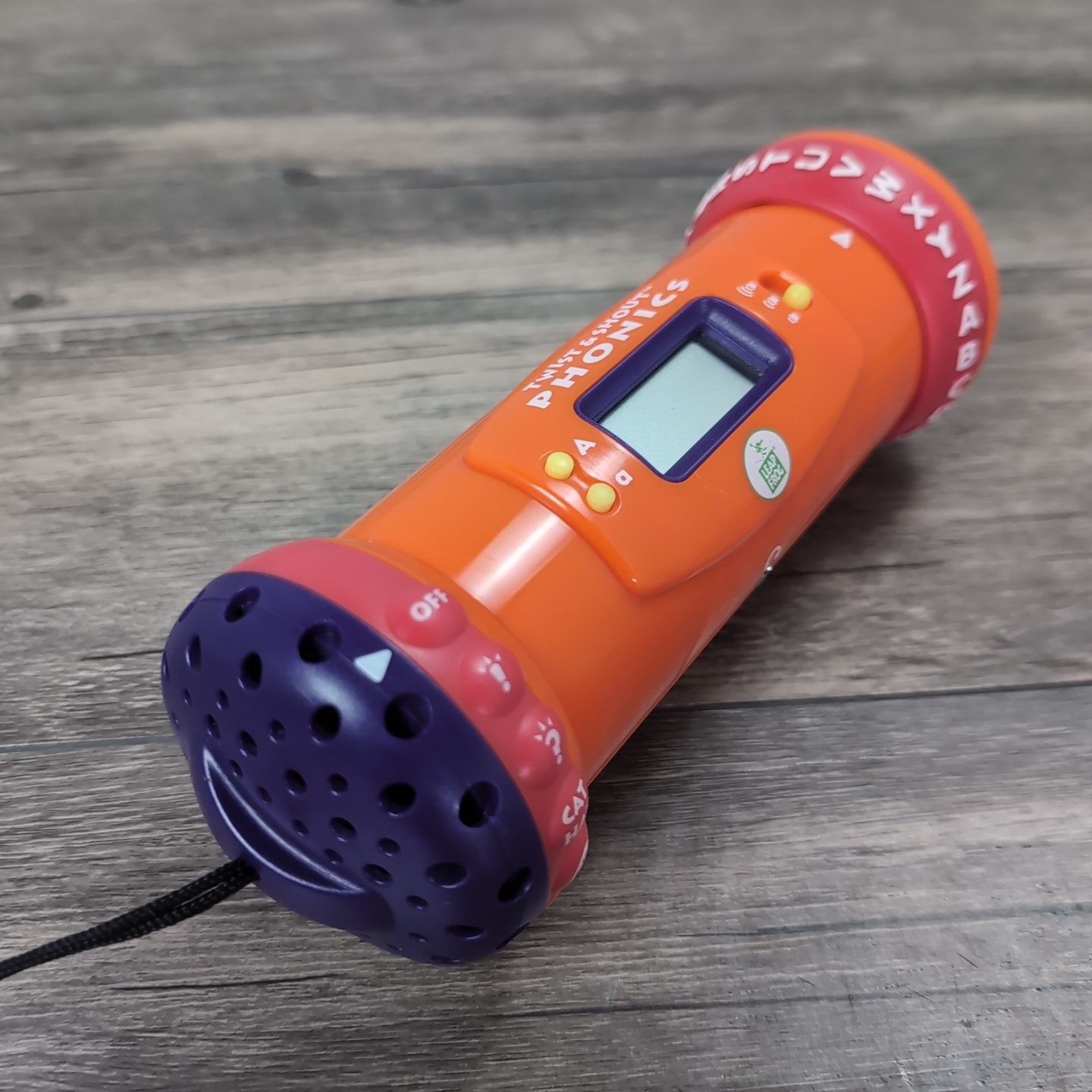 Leap Frog Twist & Shout Phoneics Ages 4 And Up Talking Learning Toy Fun Tested
