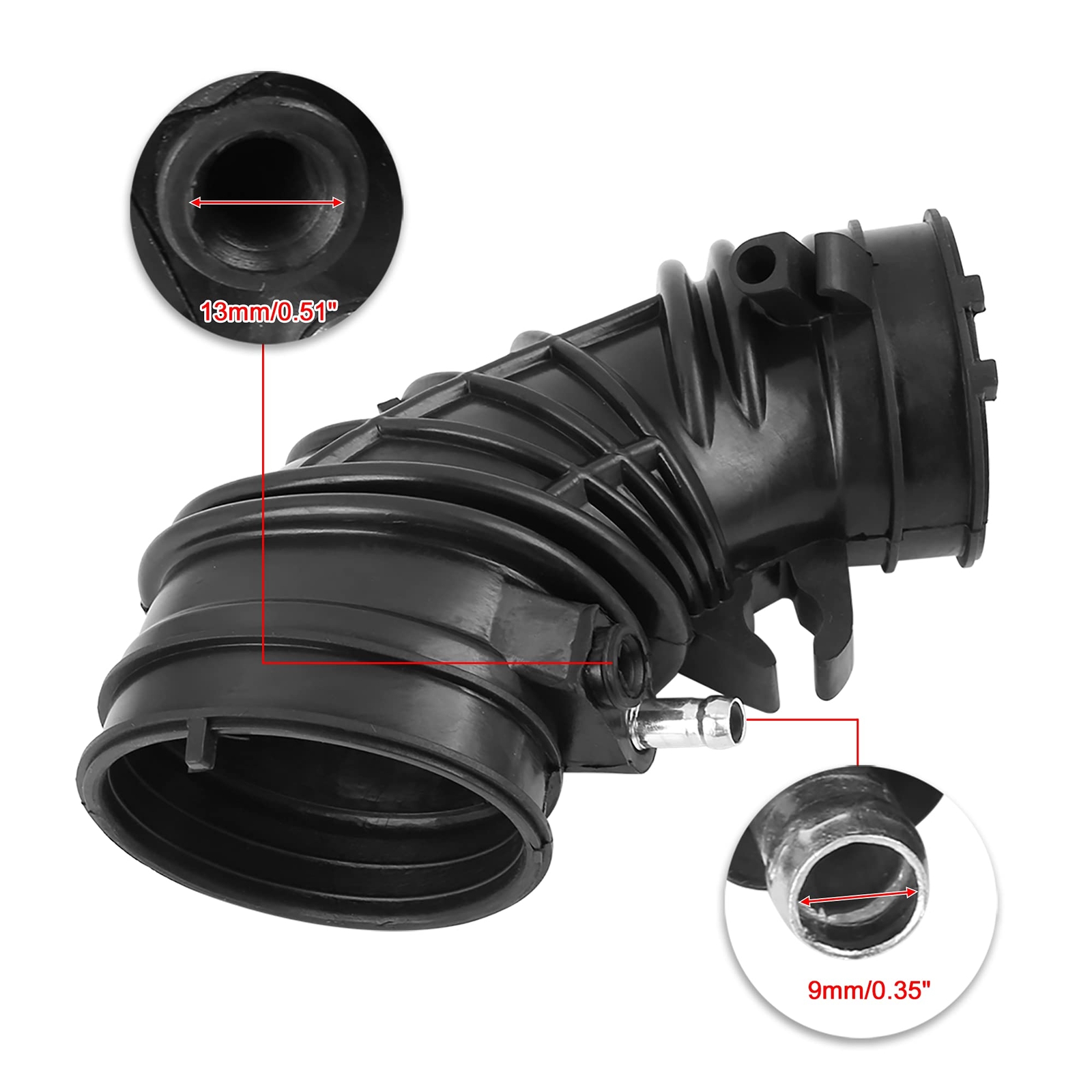 Air Intake Hose for Acura RSX Base 2002-2006 17228-PNE-G00 Intake Tube Duct 1…