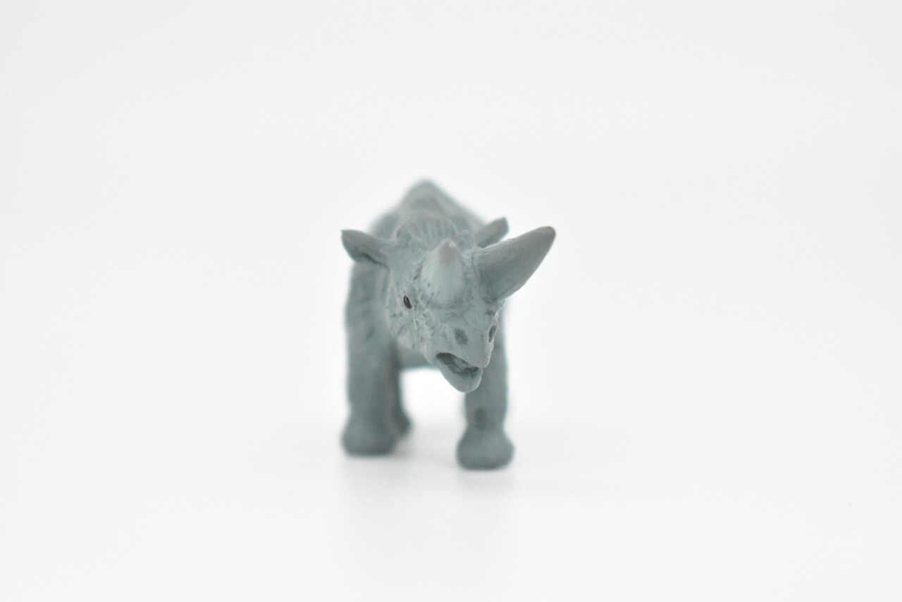Arsinoitherium Toy, Brontotheres, Realistic Diorama Model, 2.5 Inches F3137 B224