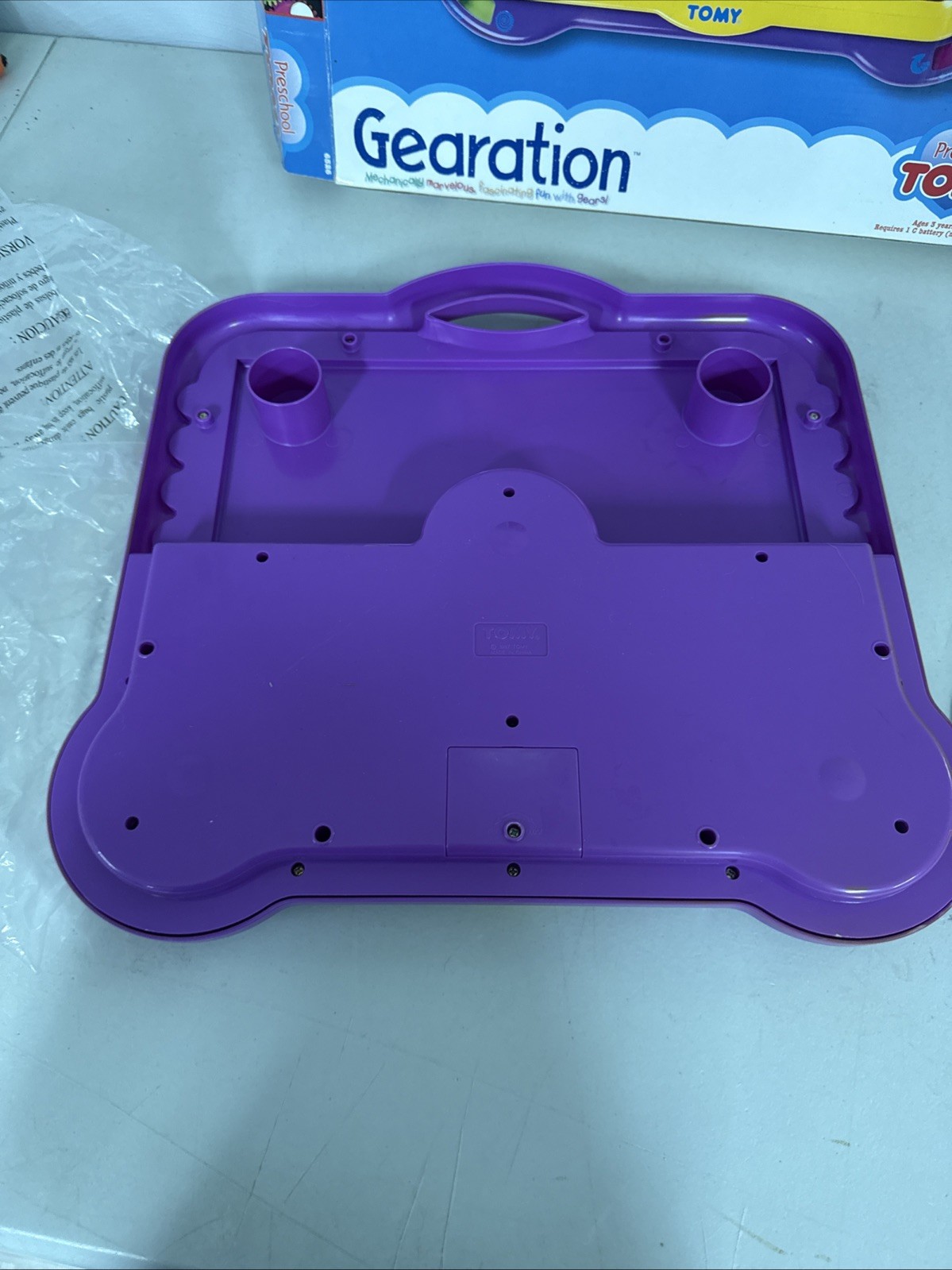 TOMY Preschool Gearation Magnetic Gears Set w/ 11 Gears Working RARE