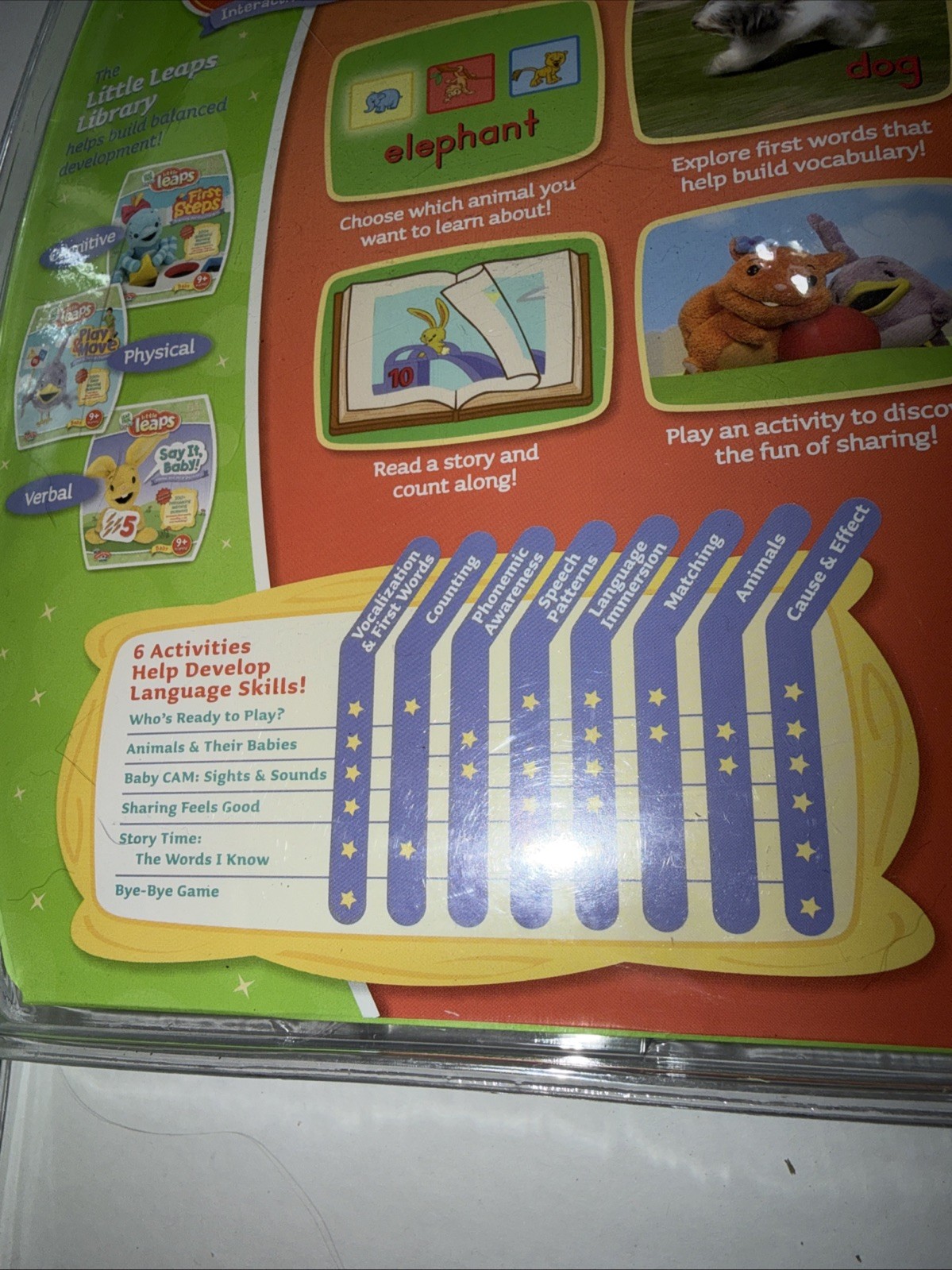 Leapfrog Baby Leap Frog Little Leaps Play & Move and Say It Baby ! NEW