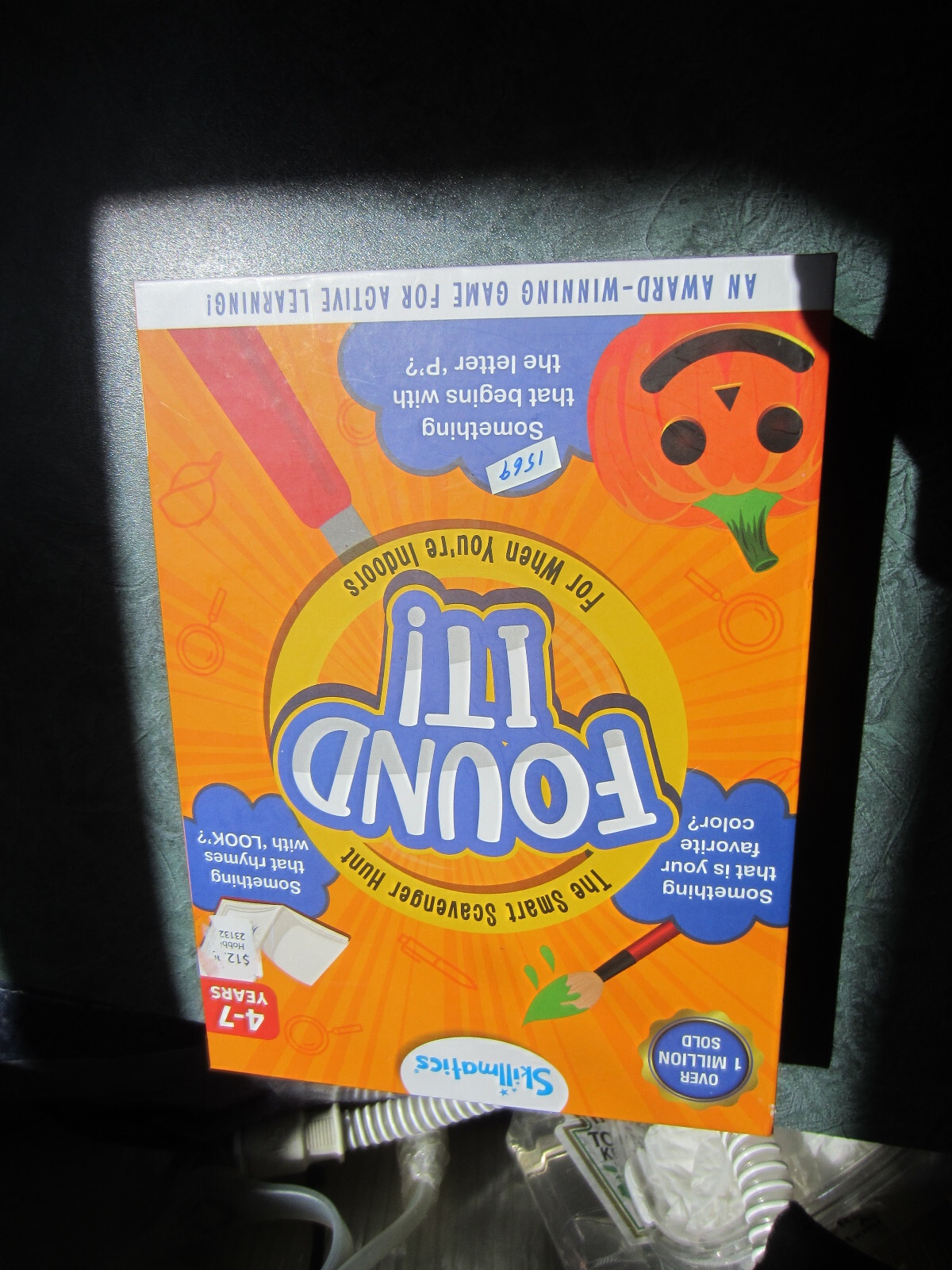 Skillmatics Card Game Found It Indoor Edition New in Sealed Ages 4-7 Fun Game..