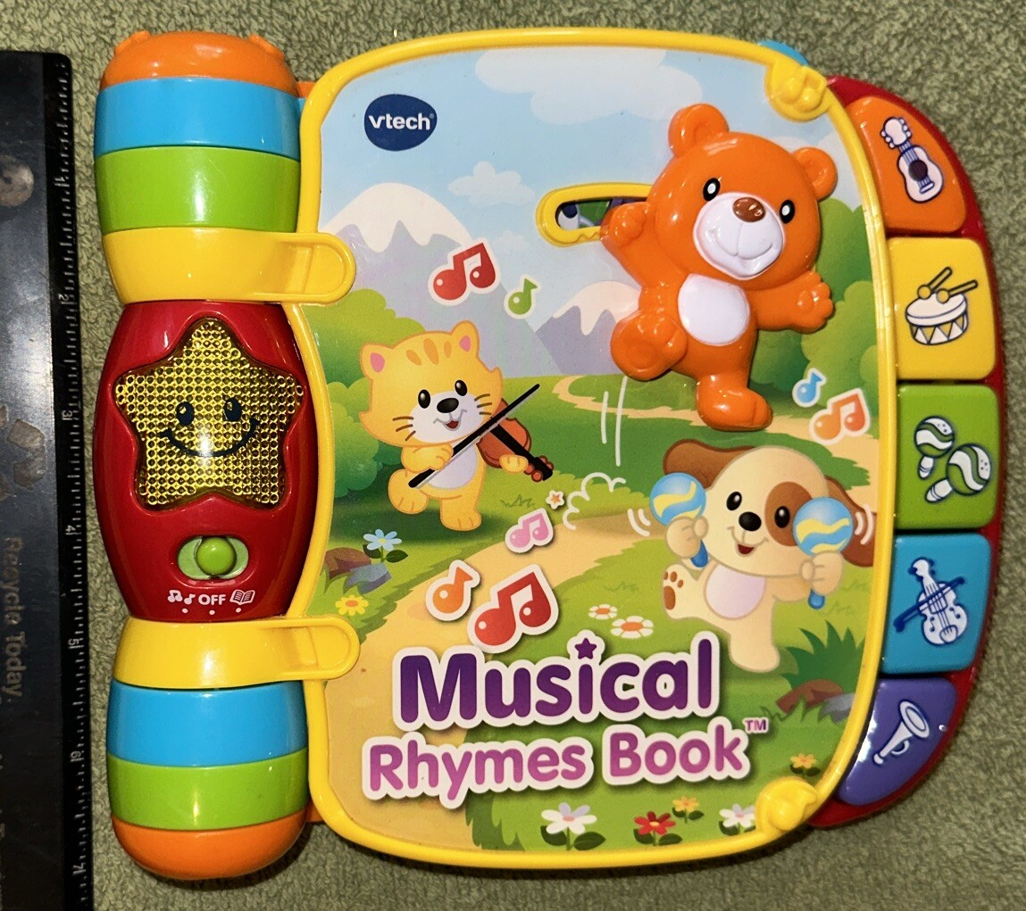 Vtech Musical Rhymes Book (Music + Songs Toys) – 6 Months to 3 Years