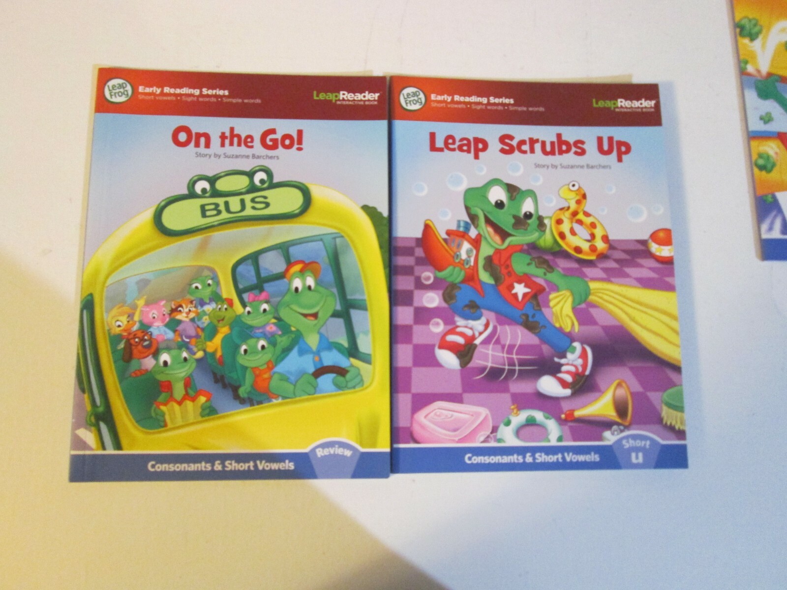 Leapfrog Tag System Learn To Read Book Set 1 Short Vowels 6 Books 4-7 Years NEW