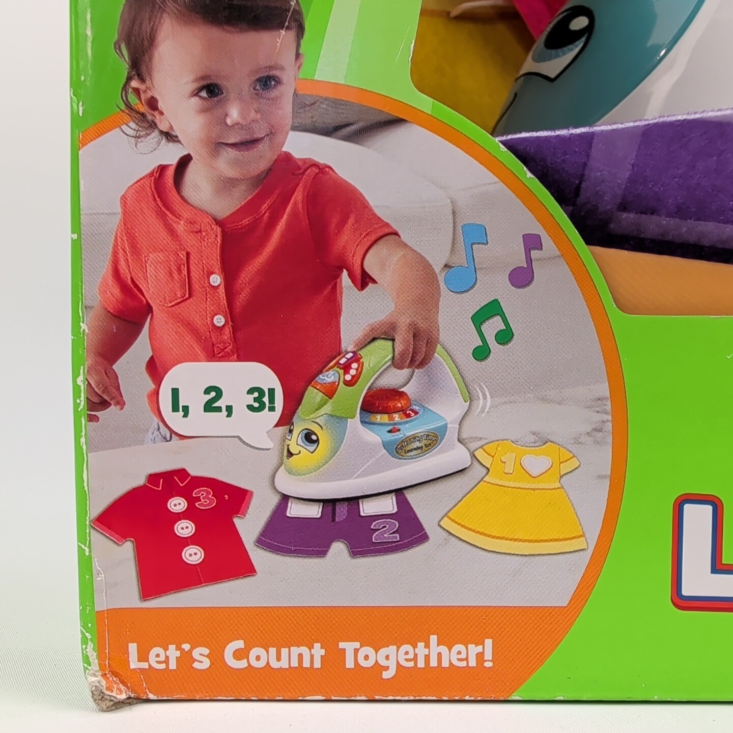 LEAPFROG Ironing Time Learning Set – Motion-Sensing Play Toy 18mo+ NEW