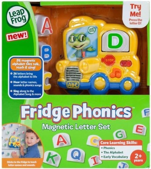 Fridge Phonics Magnetic Letters, Learning Songs Included