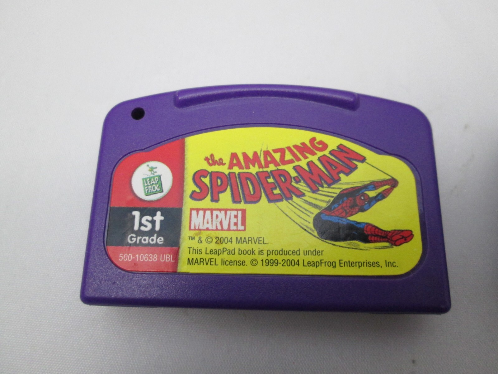 Lot x 6 Vtg 2003 Leap Frog Leapfrog Game Cartridges Spiderman Toy Story Shrek