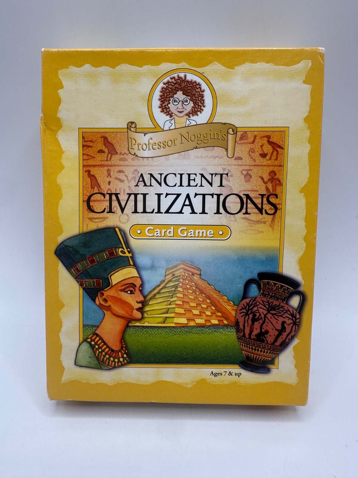 Professor Noggin’s Ancient Civilizations Card Game Ages 7+ COMPLETE History Geog